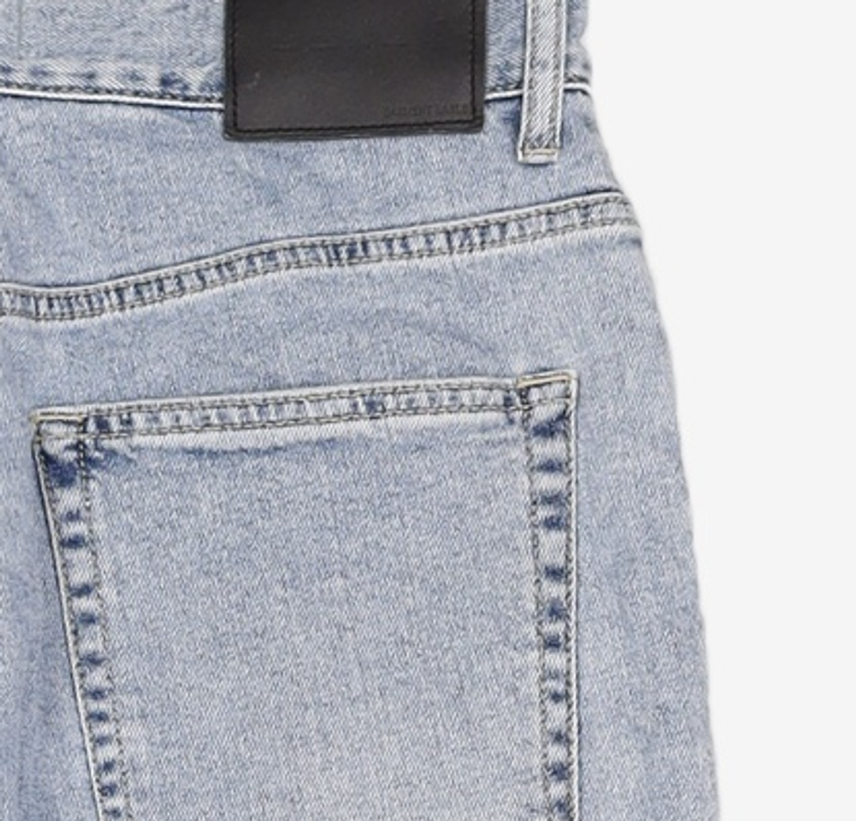 가먼트레이블(GARMENT LABLE) [피스워커x가먼트레이블]Garment Worker Tapered Crop Jeans / Tapered (Greyish Blue) US(M)