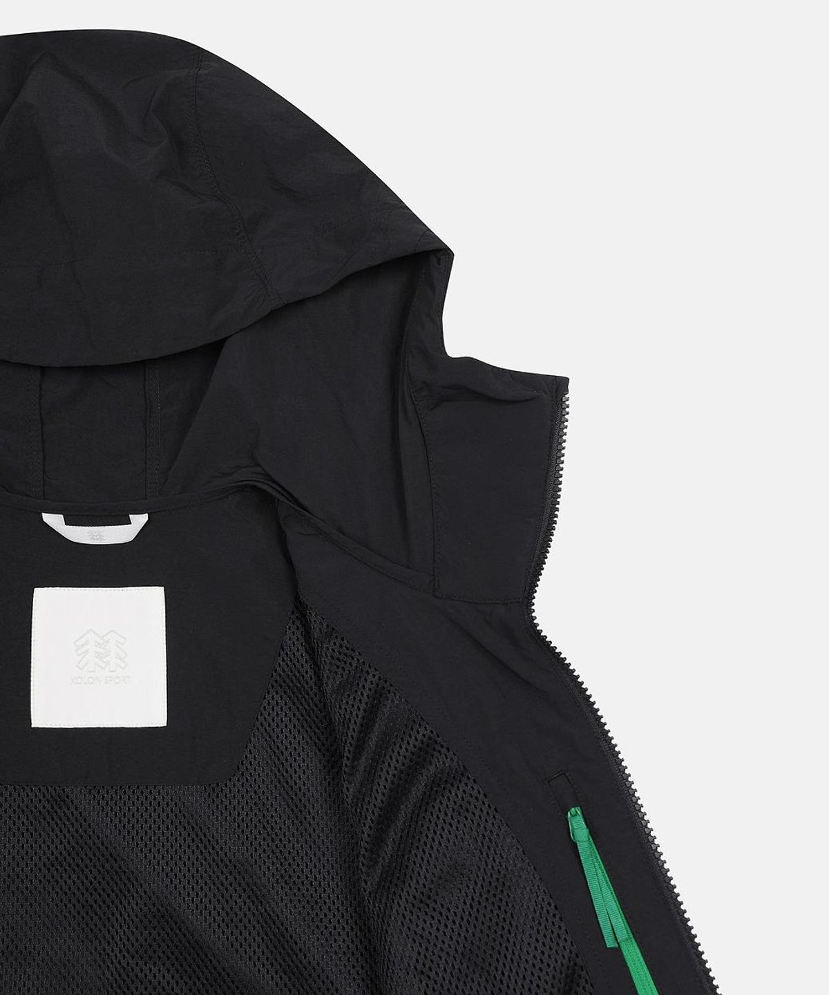 코오롱스포츠(KOLON SPORT) 남성 후드 재킷 TLJJA26471BLK