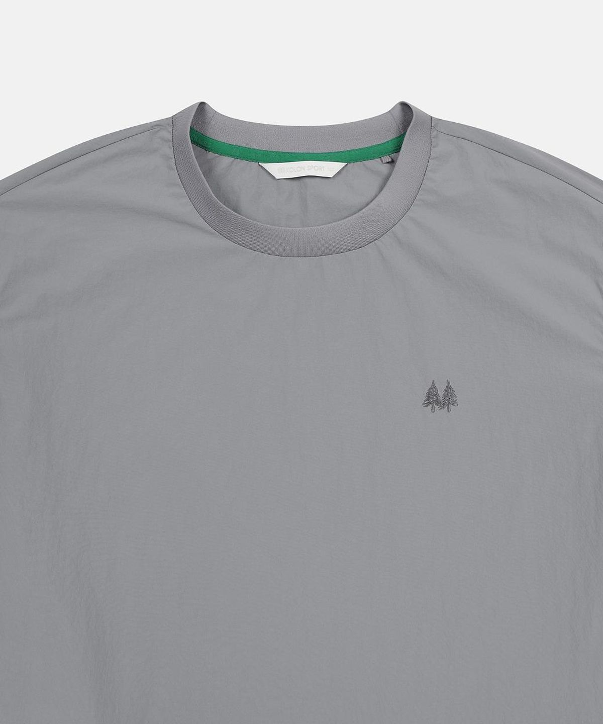 코오롱스포츠(KOLON SPORT) 남성 우븐 레이어드 티셔츠 TLTBA26401GRY