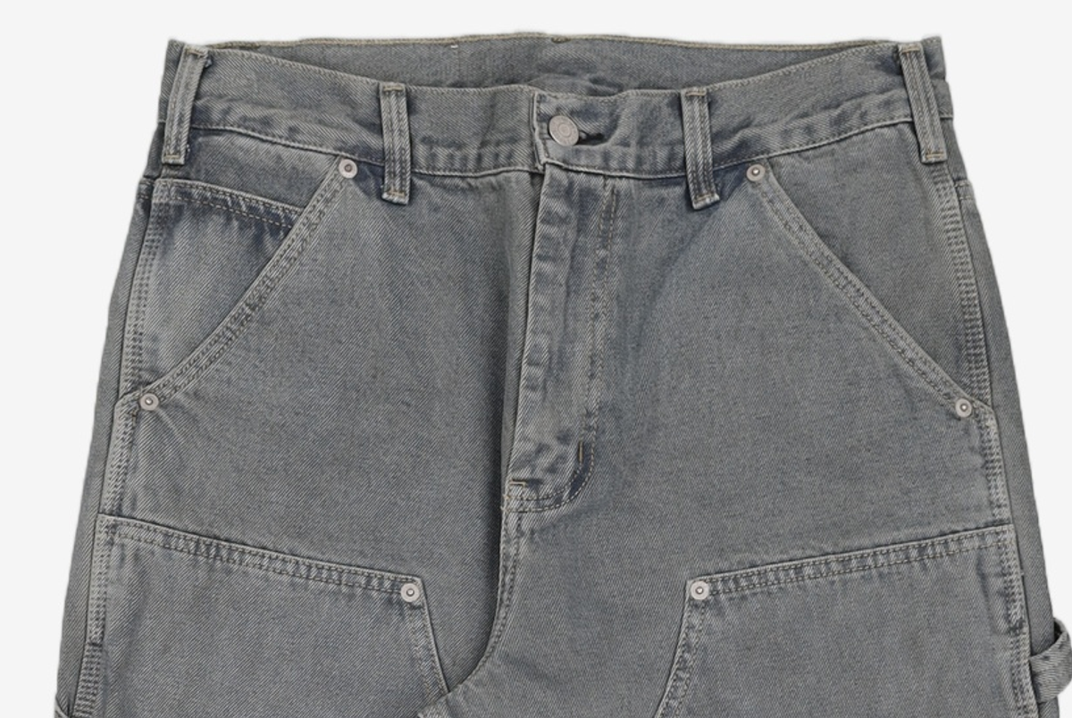 디스이즈네버댓(THISISNEVERTHAT) (FW25) Denim Double Knee Pant Black M