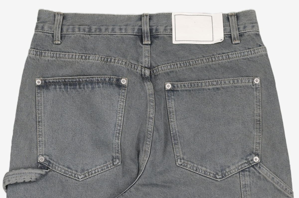 디스이즈네버댓(THISISNEVERTHAT) (FW25) Denim Double Knee Pant Black M
