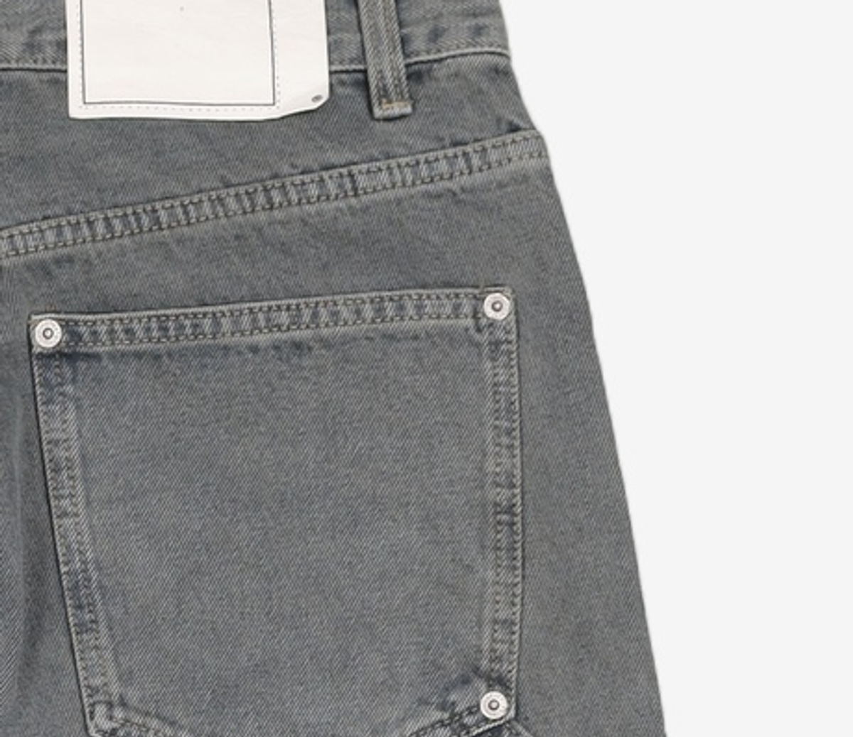 디스이즈네버댓(THISISNEVERTHAT) (FW25) Denim Double Knee Pant Black M