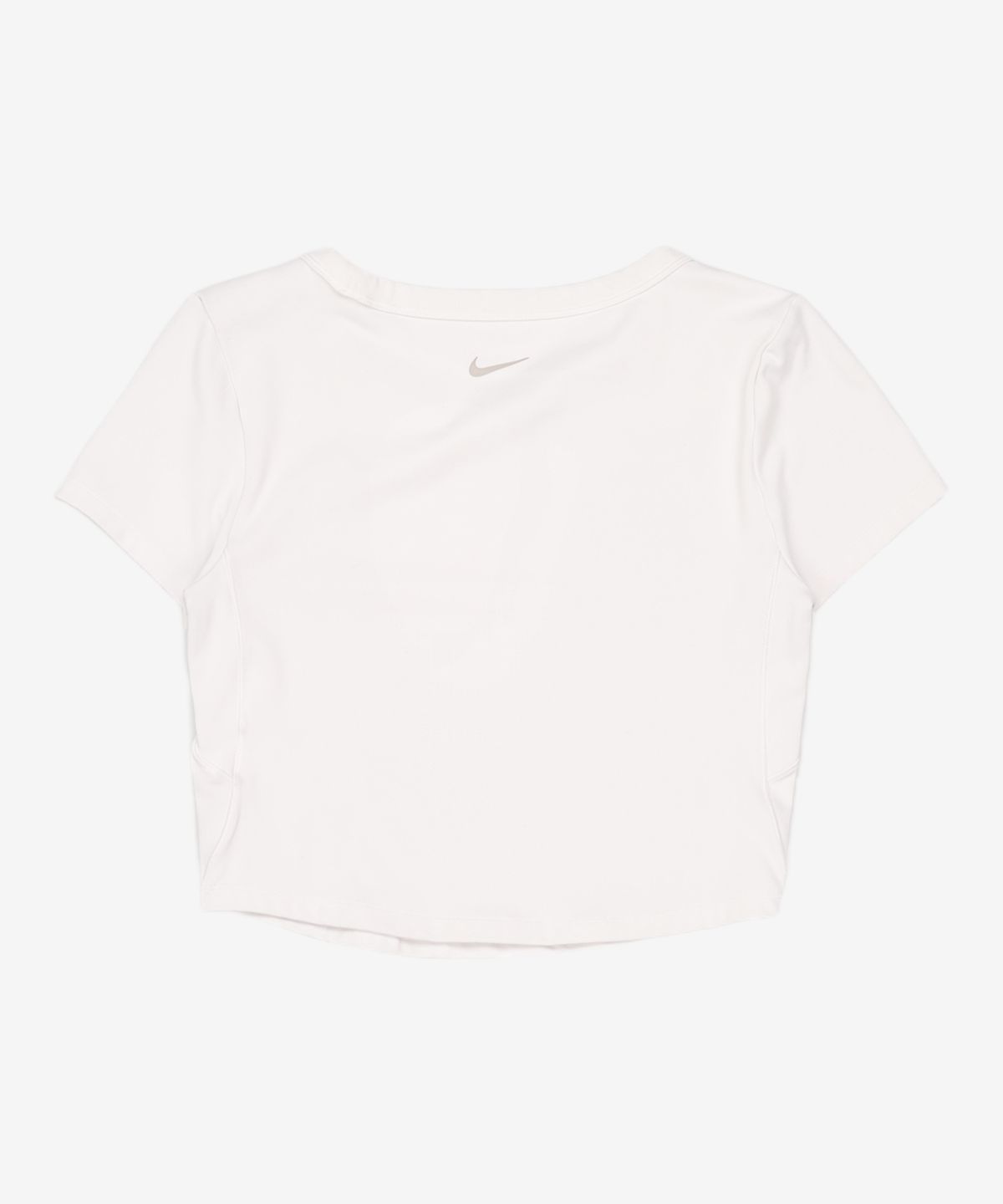 나이키(NIKE) 원 피티드 드라이 핏 반팔 크롭 탑 W - 화이트:블랙 / FN2805-100 95