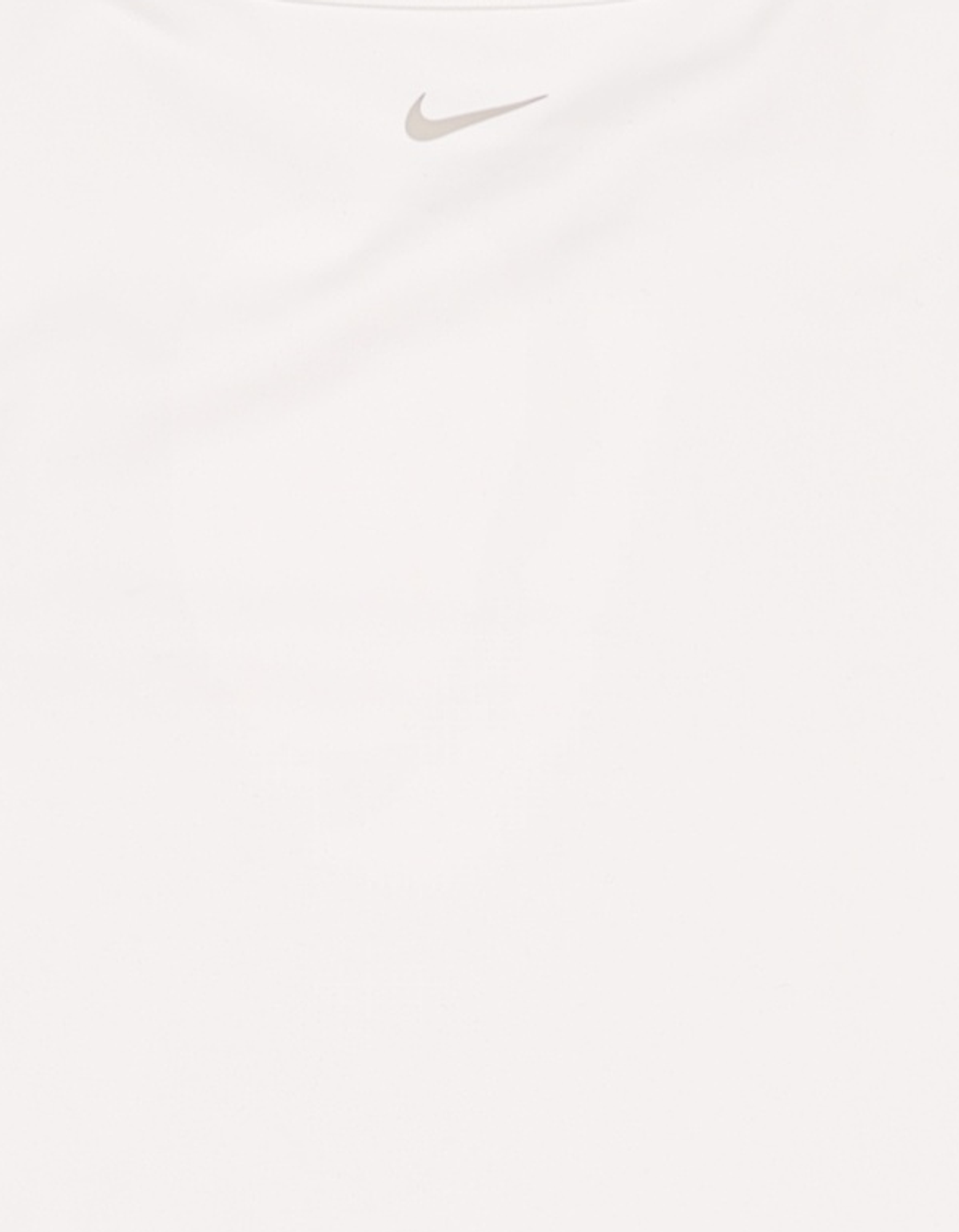 나이키(NIKE) 원 피티드 드라이 핏 반팔 크롭 탑 W - 화이트:블랙 / FN2805-100 95