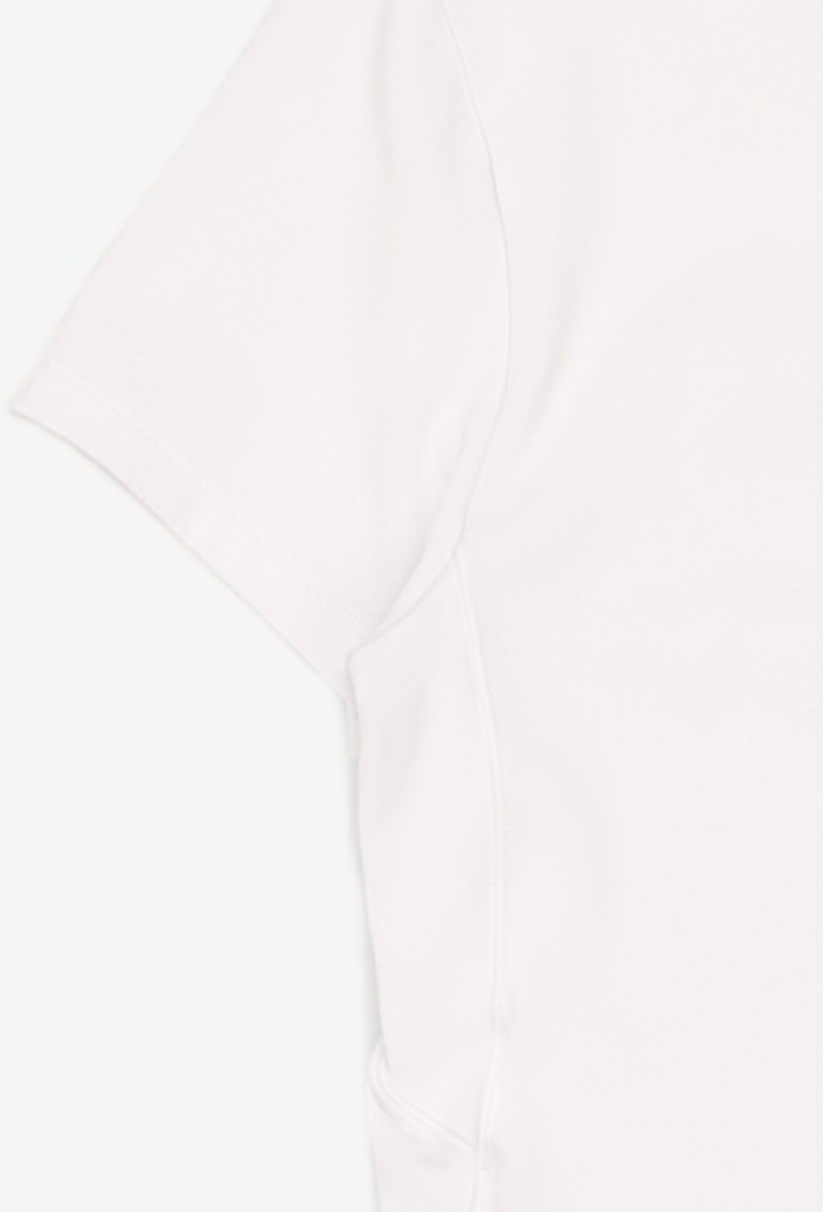 나이키(NIKE) 원 피티드 드라이 핏 반팔 크롭 탑 W - 화이트:블랙 / FN2805-100 95