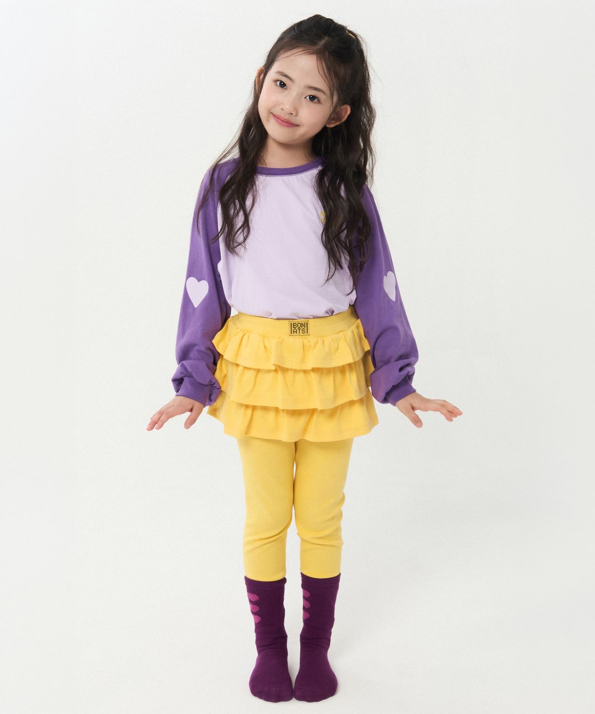 보나츠(BONATS) [Junior]벨라 프릴 스커트 레깅스 (4color)
