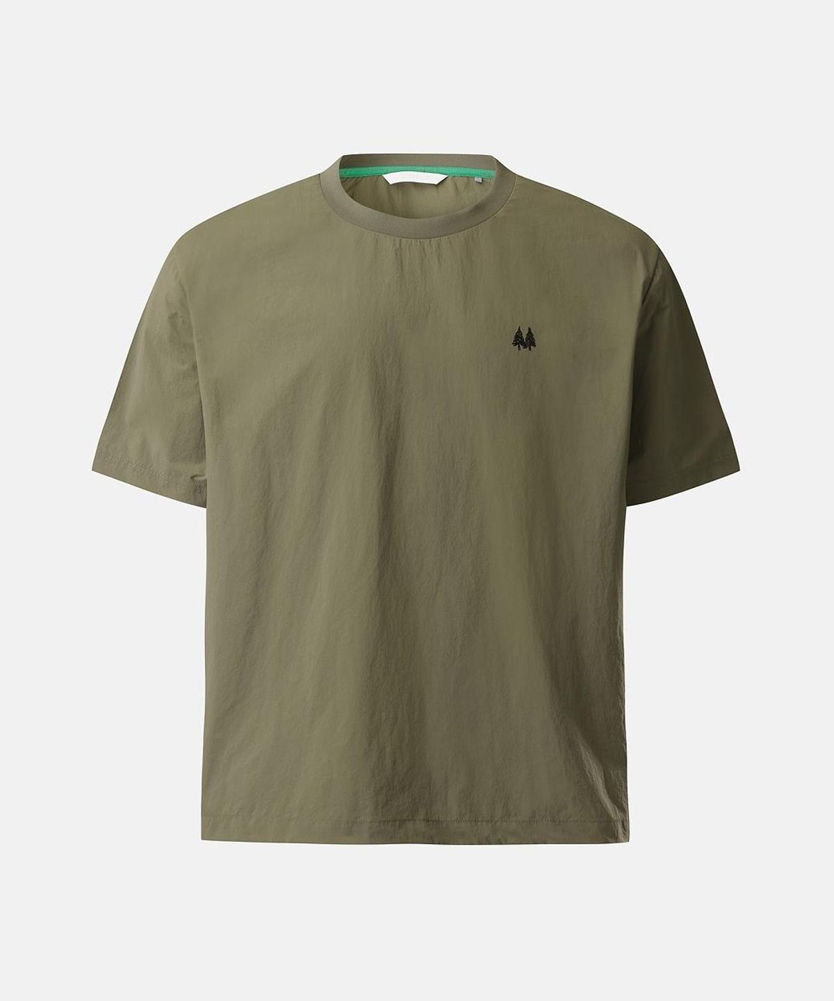코오롱스포츠(KOLON SPORT) 남성 우븐 레이어드 티셔츠 TLTBA26401KHA
