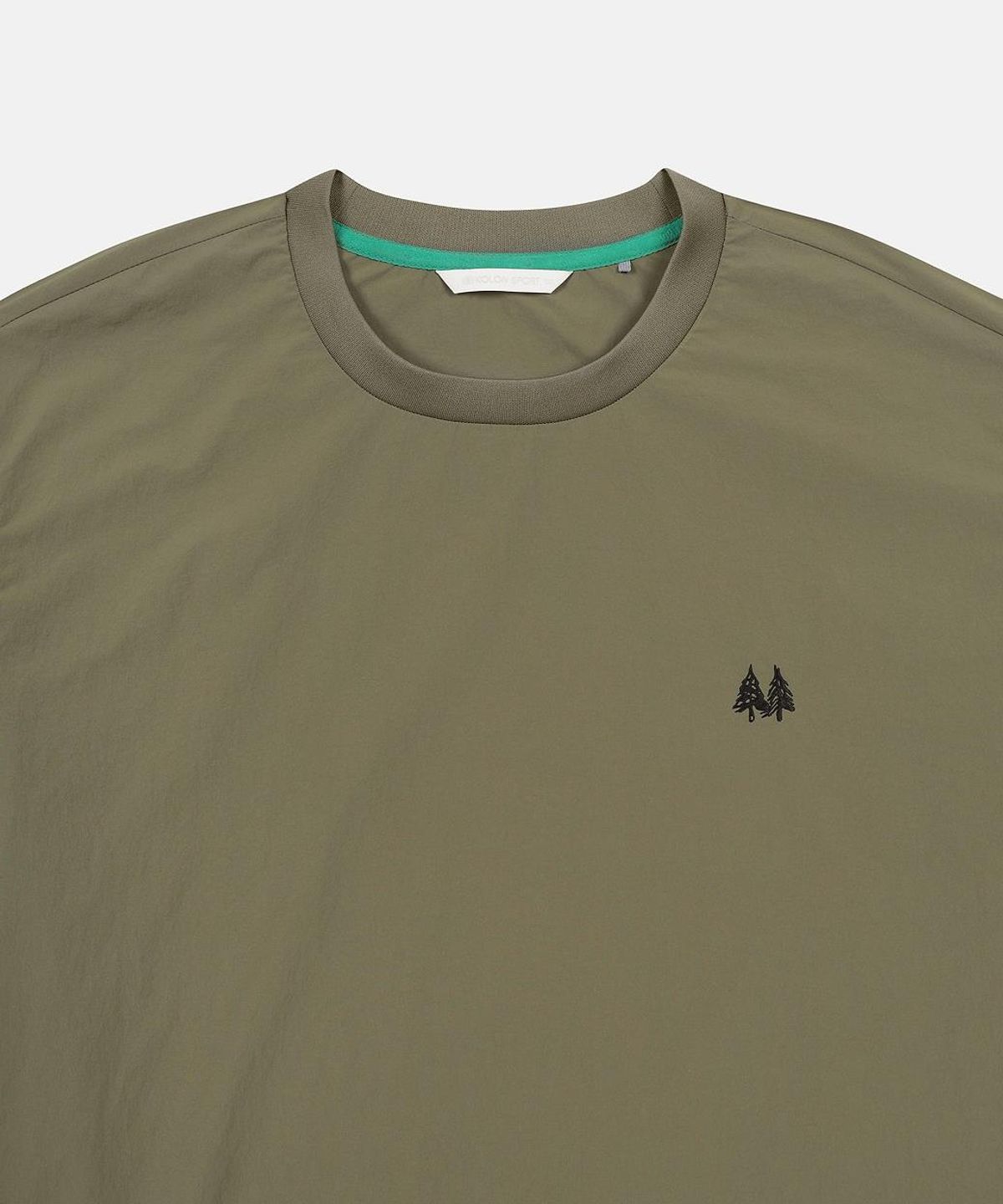 코오롱스포츠(KOLON SPORT) 남성 우븐 레이어드 티셔츠 TLTBA26401KHA