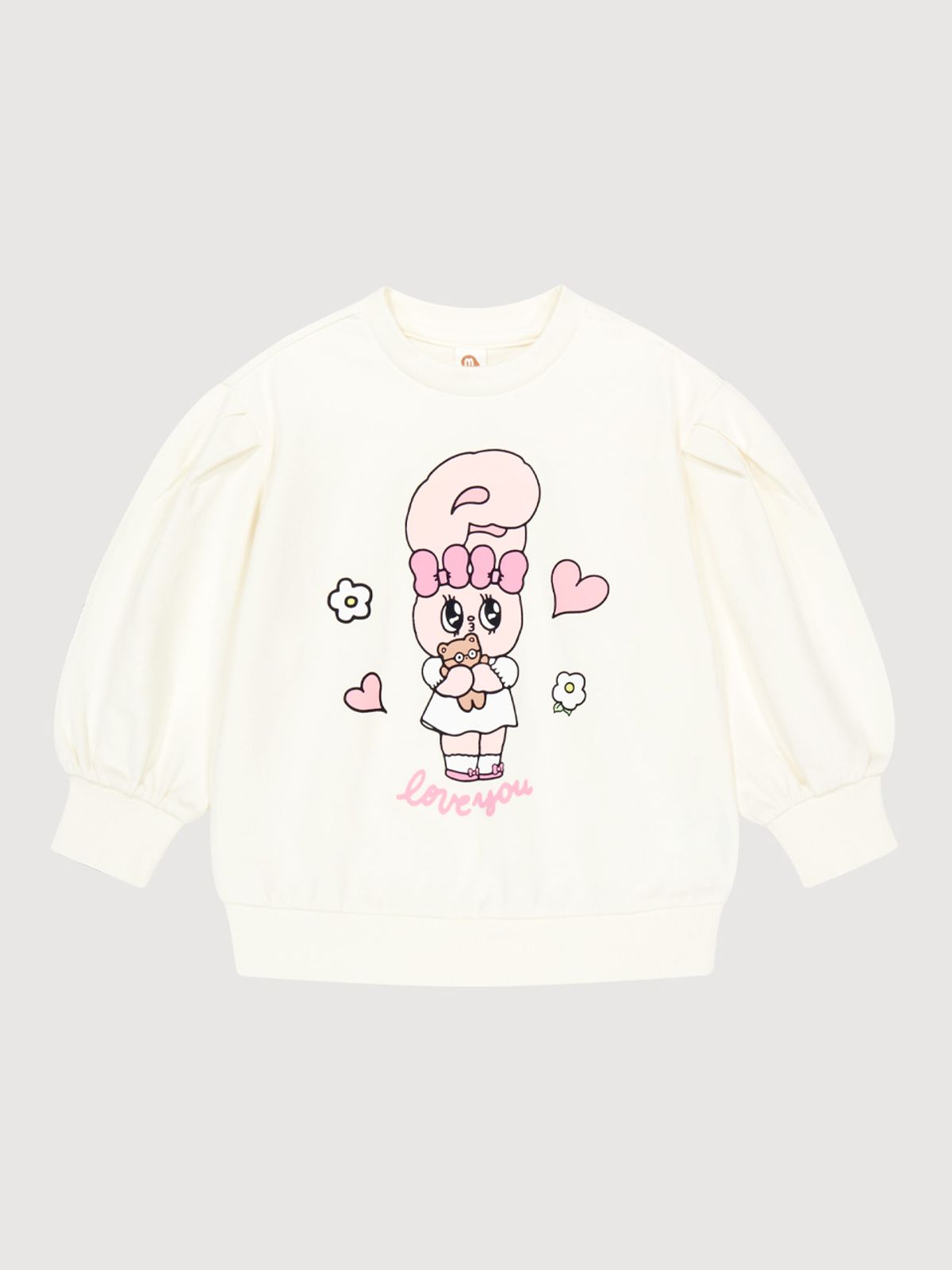 밀크마일(MILKMILE) 에스더버니 러블링베어티셔츠