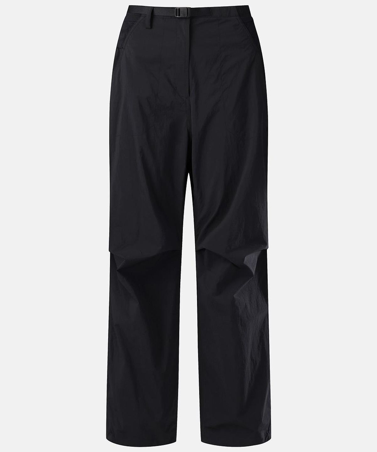 코오롱스포츠(KOLON SPORT) 여성 루즈핏 벨티드 팬츠 TVPNA26412BLK