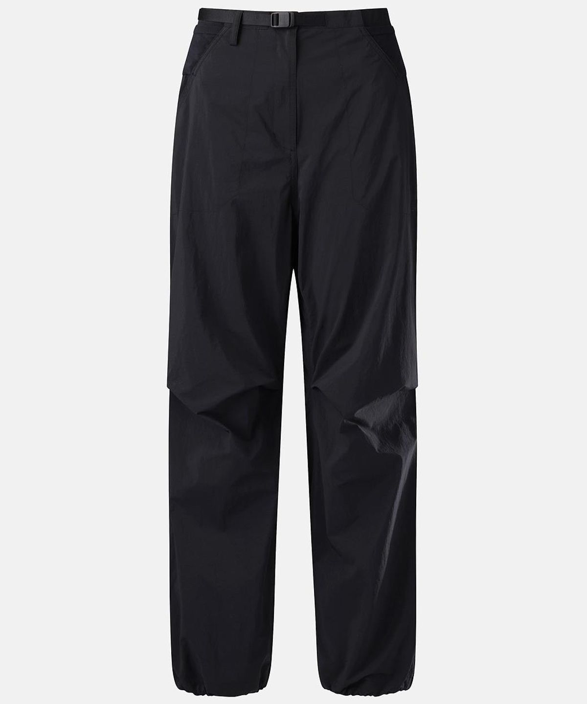 코오롱스포츠(KOLON SPORT) 여성 루즈핏 벨티드 팬츠 TVPNA26412BLK