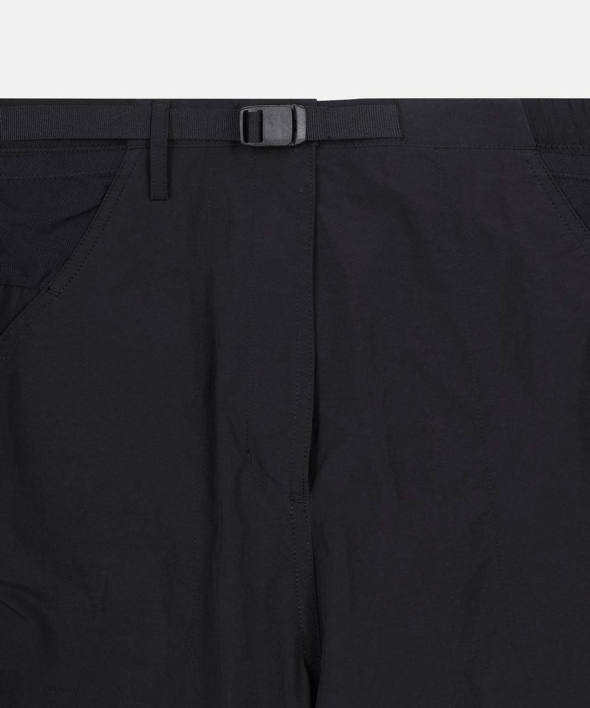 코오롱스포츠(KOLON SPORT) 여성 루즈핏 벨티드 팬츠 TVPNA26412BLK