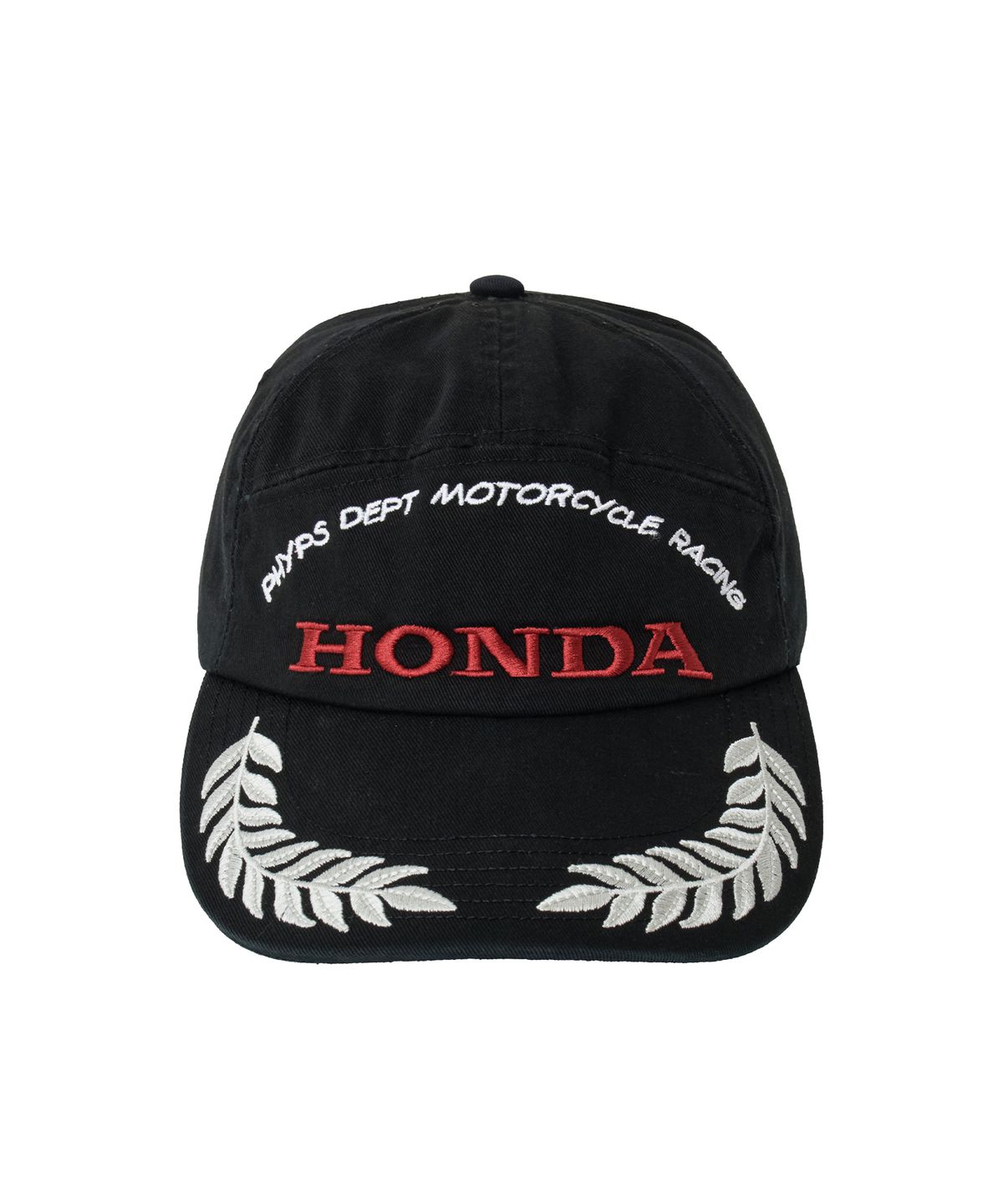 핍스 모터사이클(PHYPS MOTORCYCLE) [김간지 X 핍스 모터사이클] Laurel Tree Trucker Cap Black