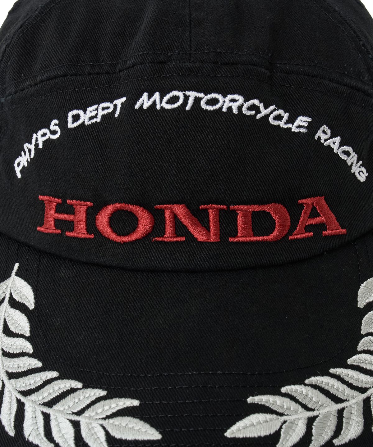 핍스 모터사이클(PHYPS MOTORCYCLE) [김간지 X 핍스 모터사이클] Laurel Tree Trucker Cap Black
