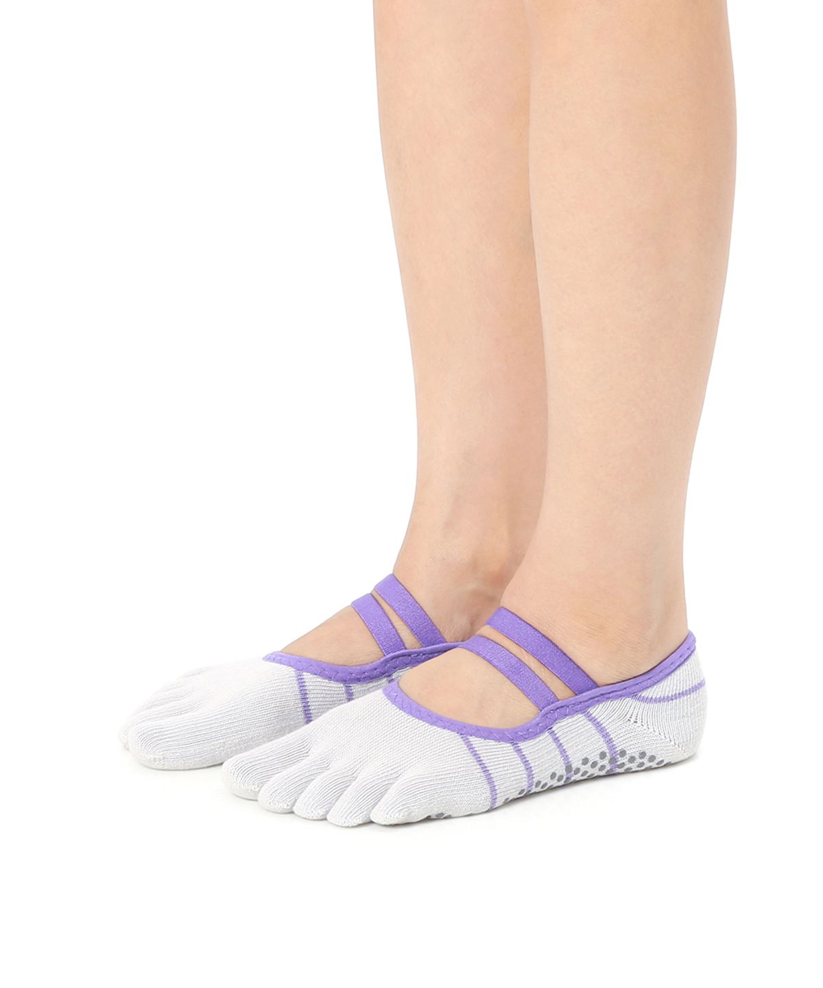 떰토(THUMBTOE) Lavender 필라테스 미끄럼방지 양말 토삭스