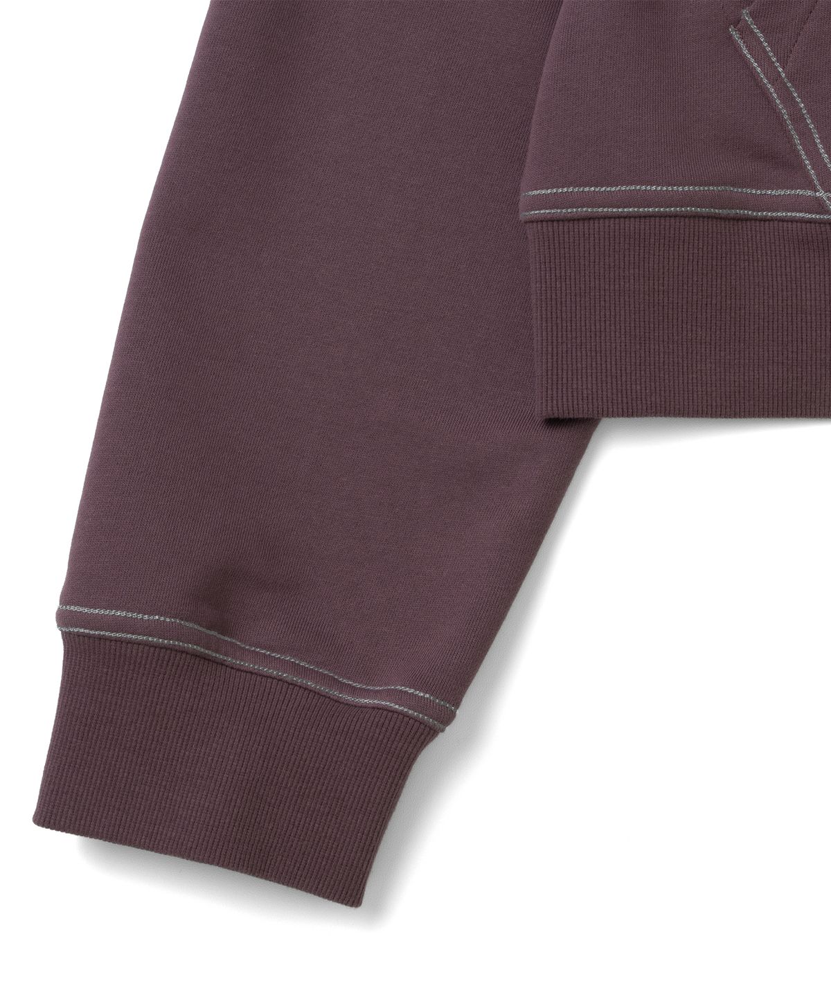더콜디스트모먼트(THE COLDEST MOMENT) TCM tcdmt half neck zip-up (dusty purple)