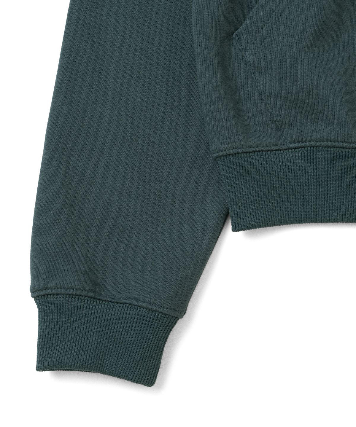 더콜디스트모먼트(THE COLDEST MOMENT) TCM poppy hooded zip-up (blue green)