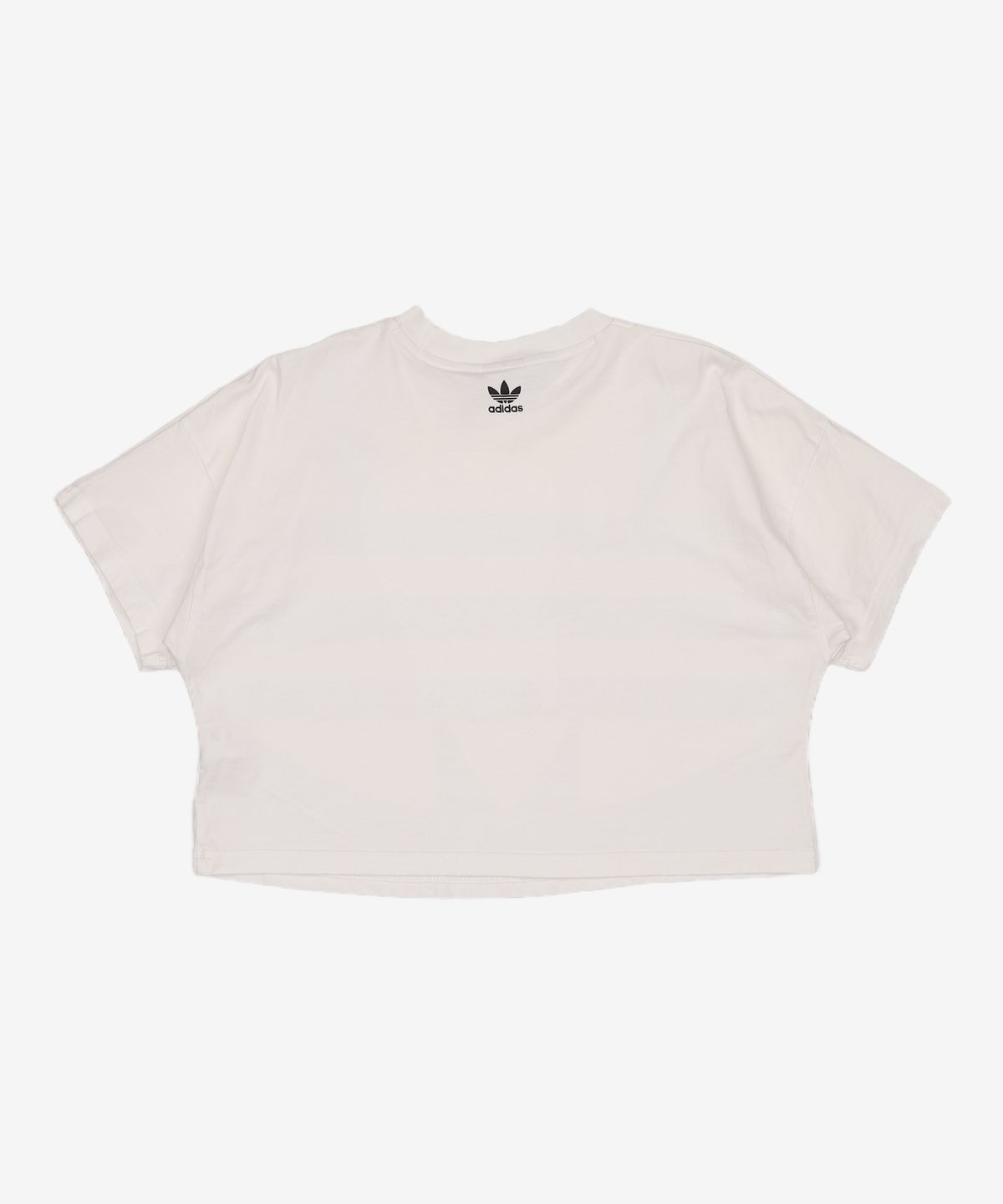 아디다스(ADIDAS) 라지 로고 티셔츠 - 화이트:크림 / FM2558 XS