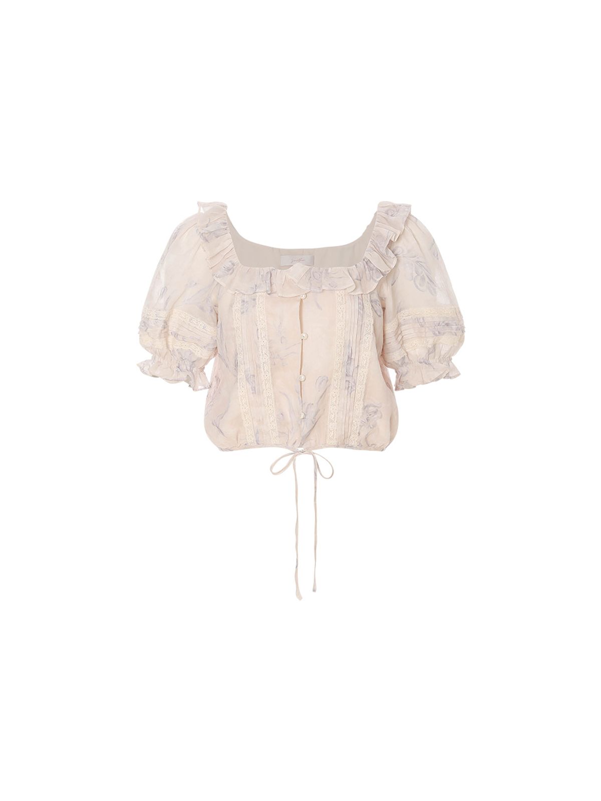 신스덴(SINCETHEN) 세레나 러플 블라우스
