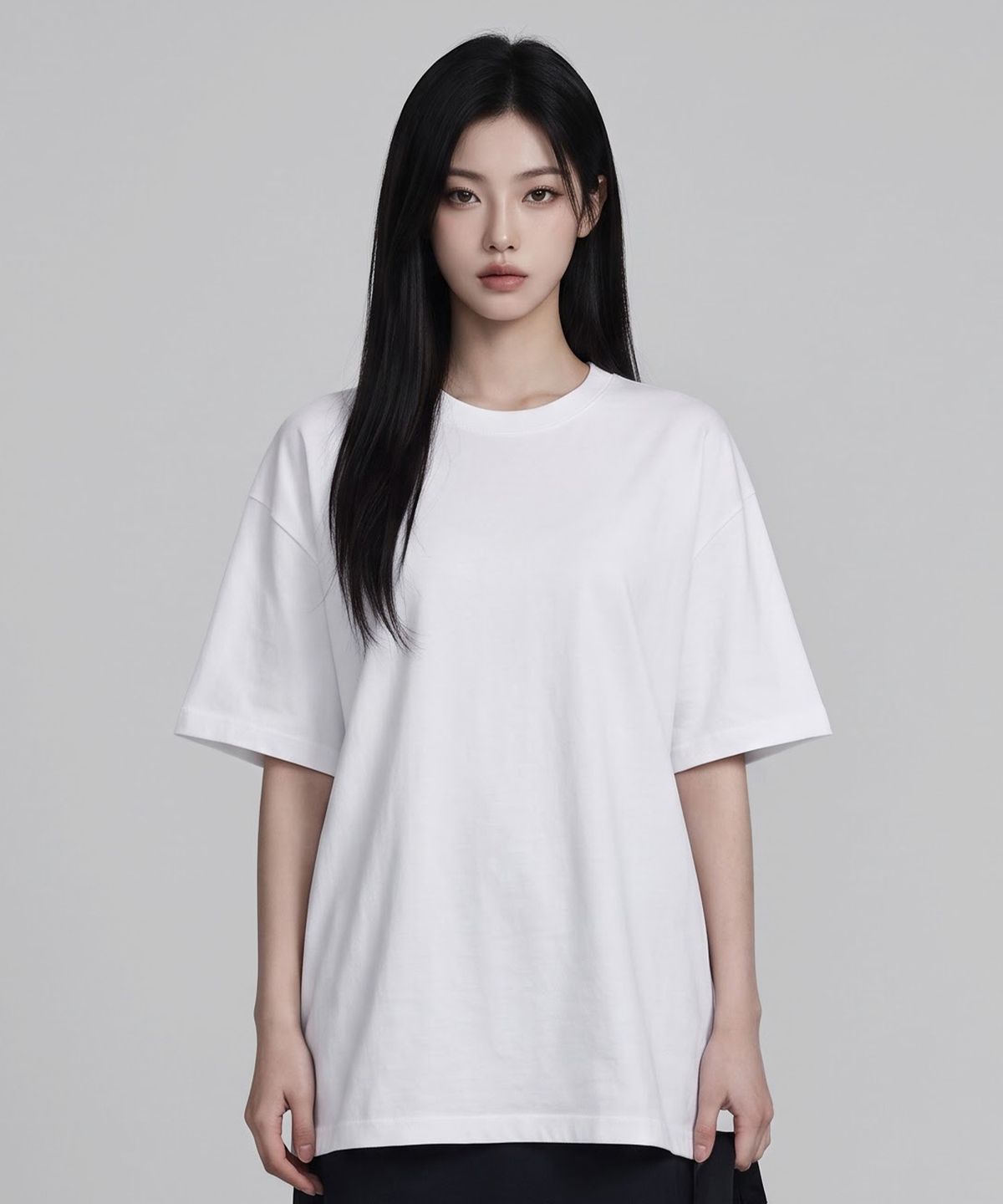 메종니아트(MAISON DE NEART) [2PACK]Layered Short Sleeve T-Shirt Cotton 20s