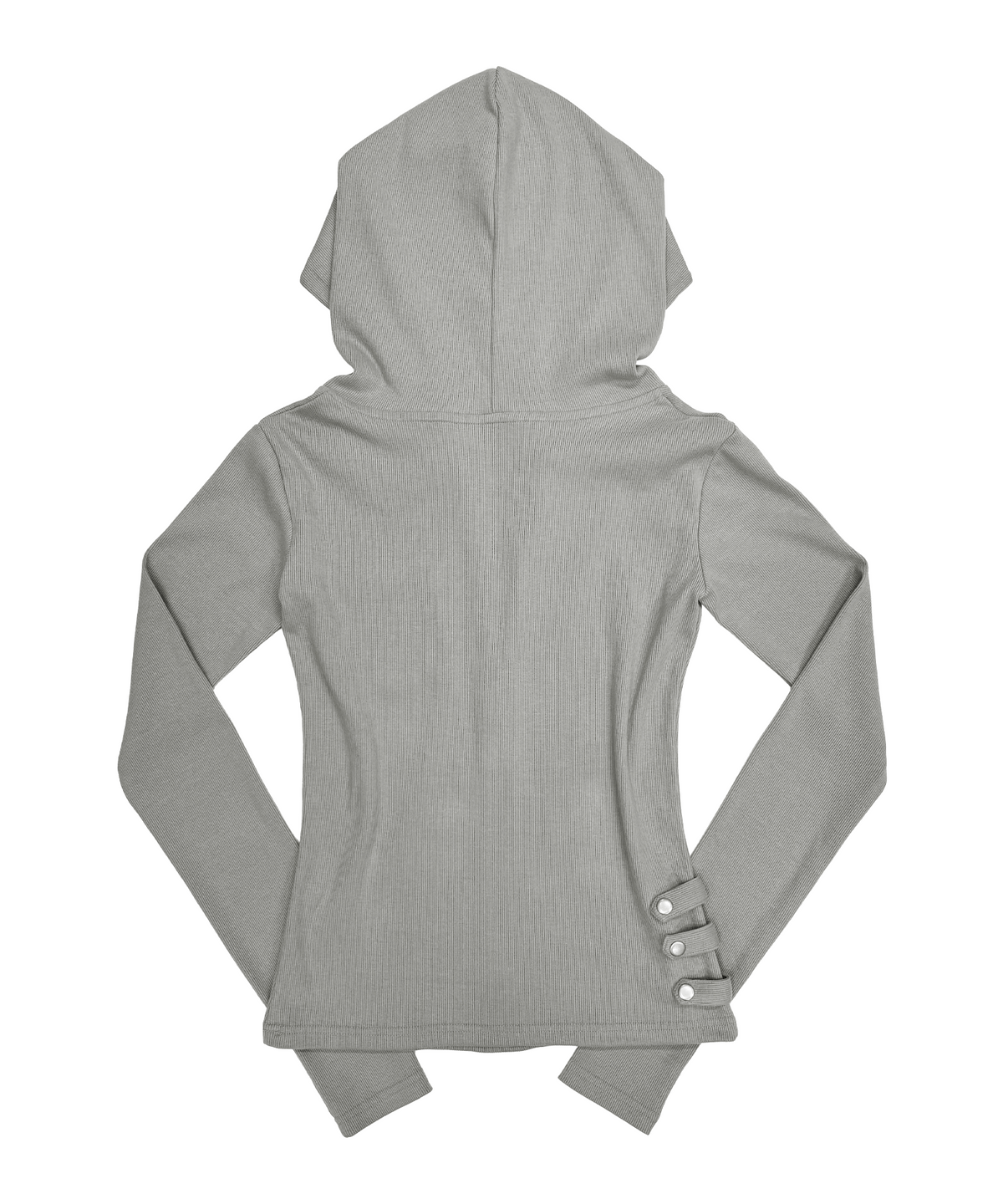 소흘(SOHUL) Skin Belt Half Hood Zip (카키 브라운)