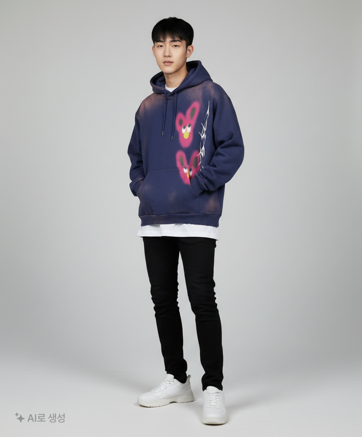 산쿠안즈(SANKUANZ) 후드 티셔츠 M