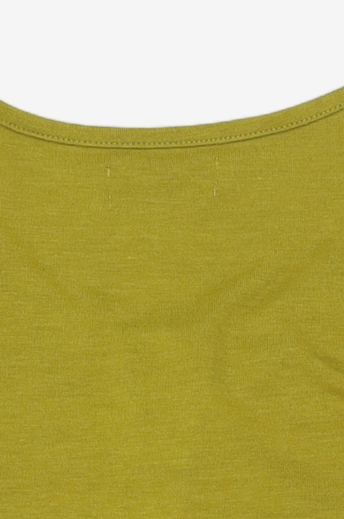 델리센트(DELICCENT) 후크 셔링 티셔츠 [OLIVE GREEN] FREE