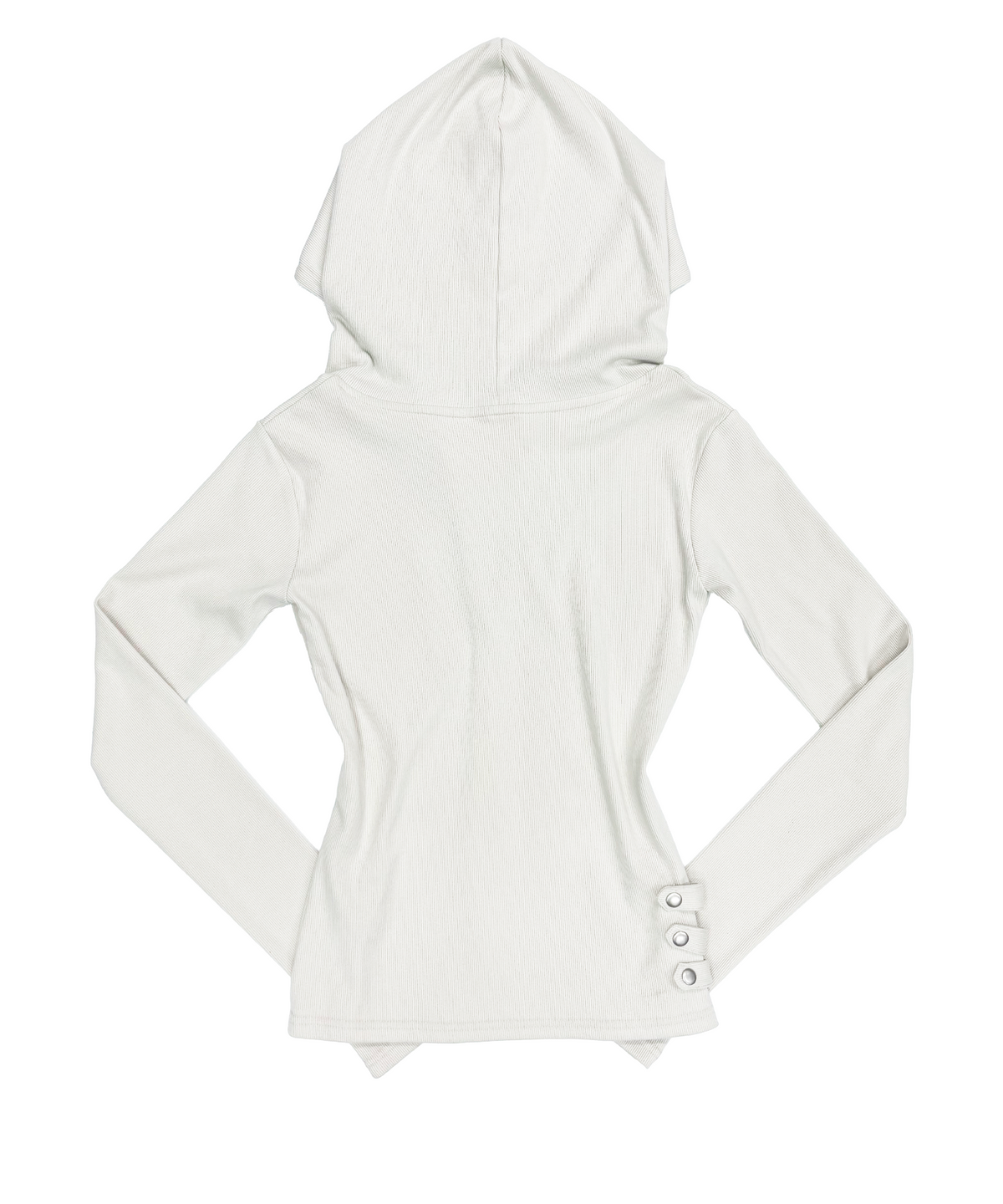 소흘(SOHUL) Skin Belt Half Hood Zip (스킨 아이보리)