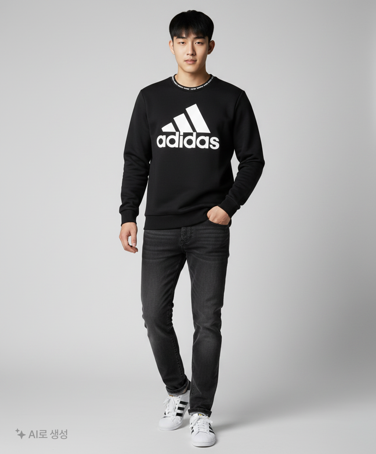 아디다스(ADIDAS) 맨투맨/스웨트셔츠 M