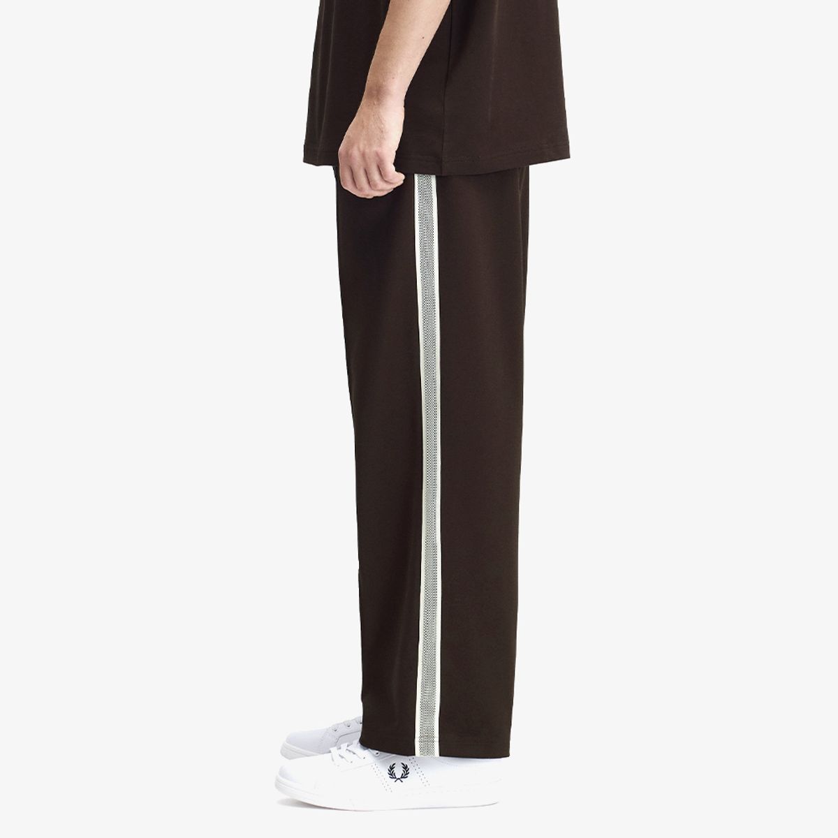 프레드페리(FRED PERRY) [Sport] 테니스 네트 테잎 트랙 팬츠 - 리치브라운 AFPM2G33303-33C