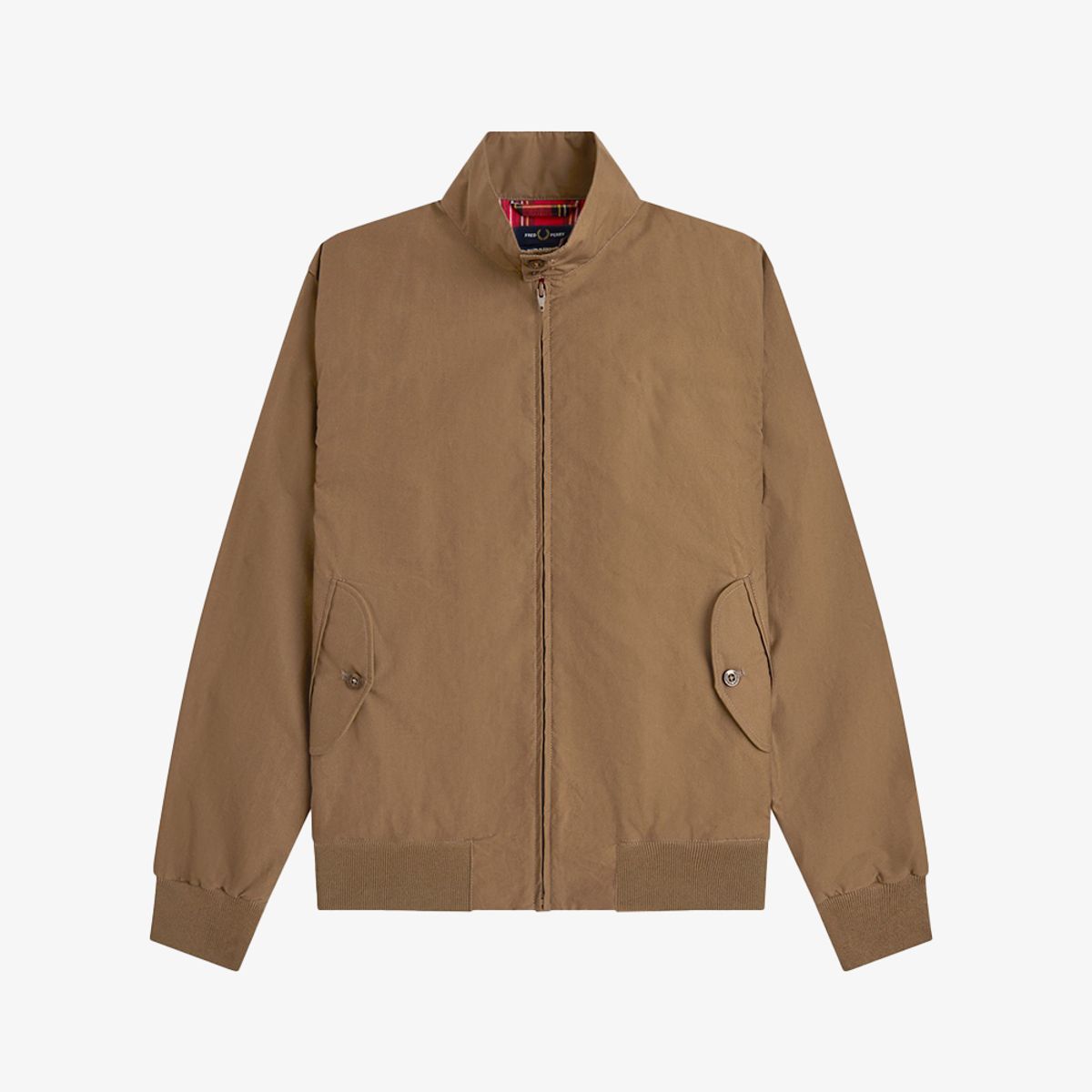 프레드페리(FRED PERRY) [Made in England] 메이드 인 잉글랜드 해링턴 재킷 - 골든브라운 AFPM2G33341-71D