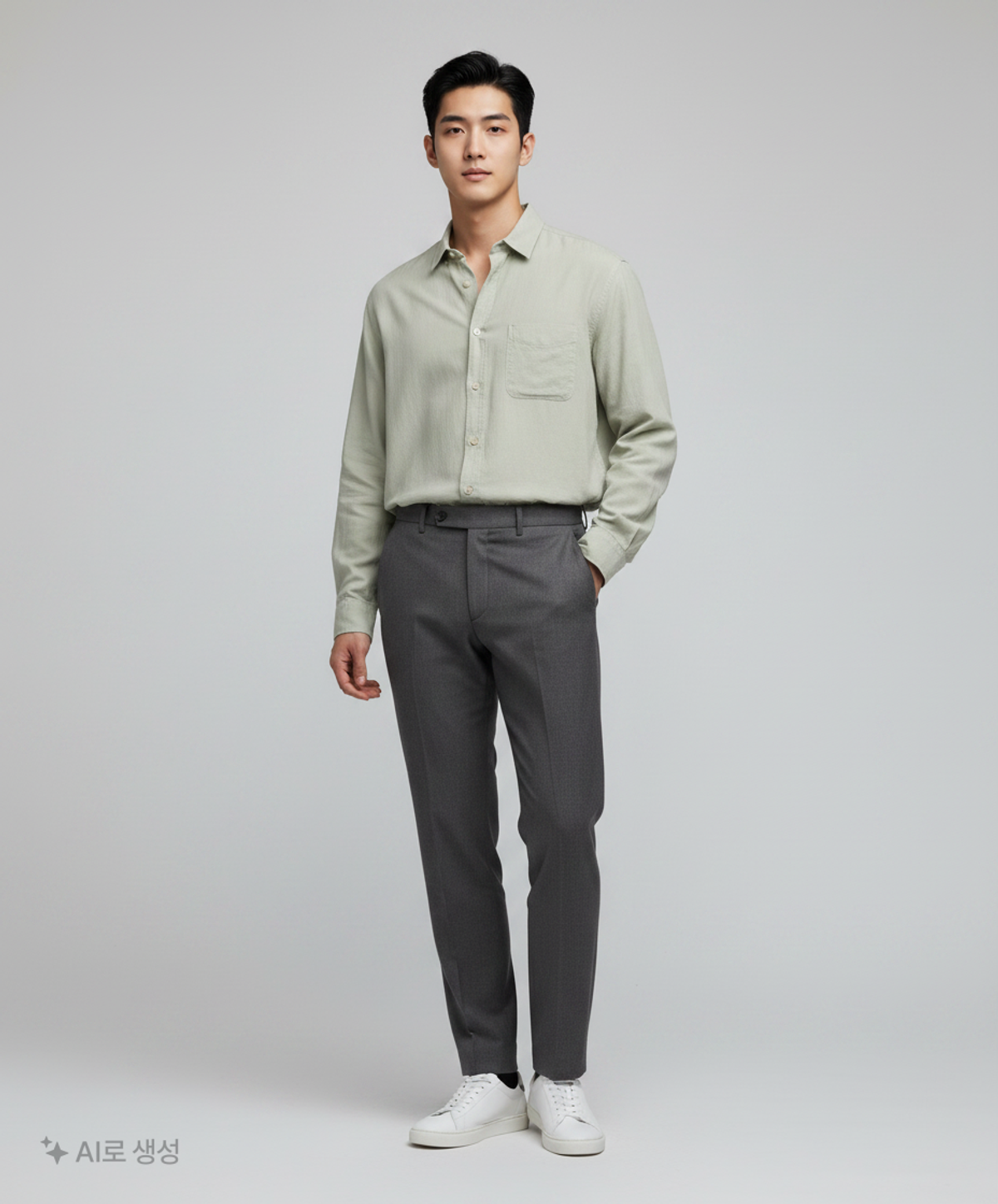 수아레(SUARE) 캐주얼 셔츠 L