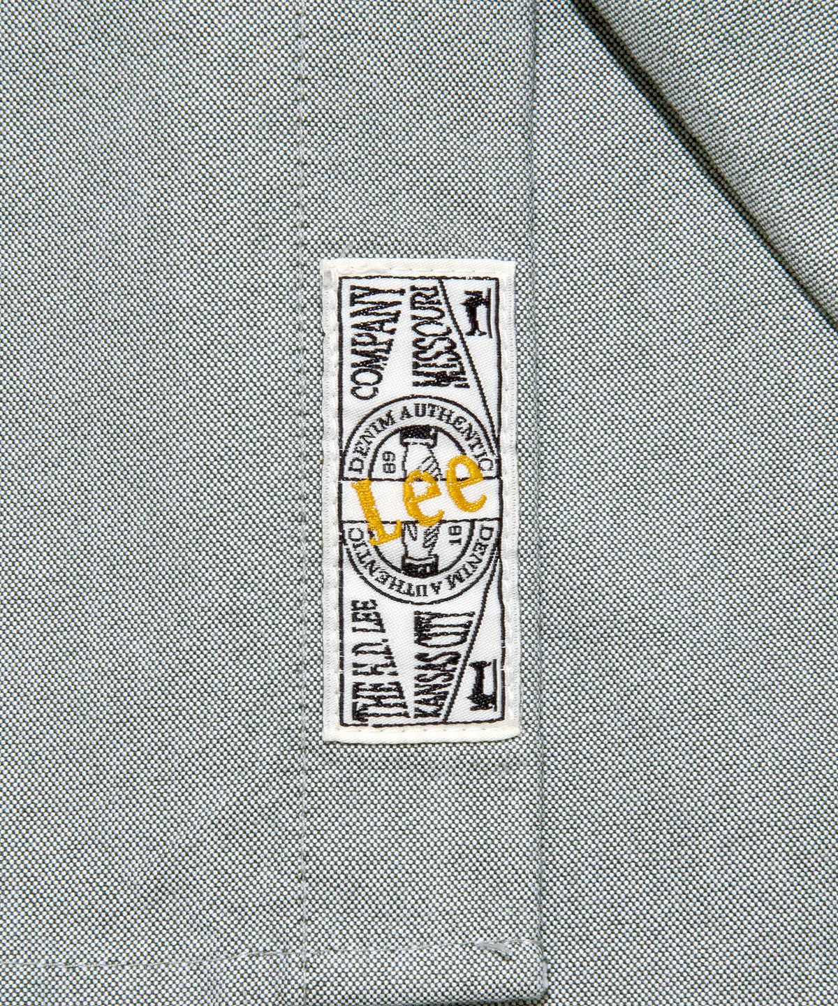 리(LEE) 로코 포켓 옥스포드 셔츠 그레이