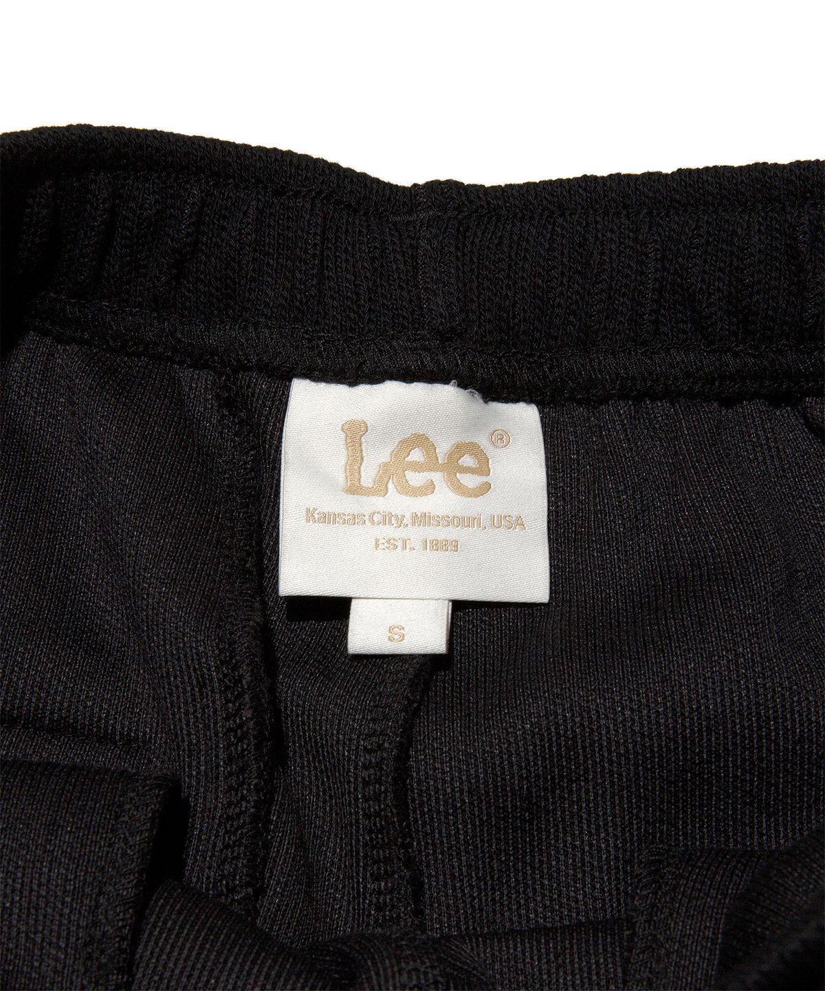 리(LEE) 우먼 니티드 트랙 팬츠 블랙