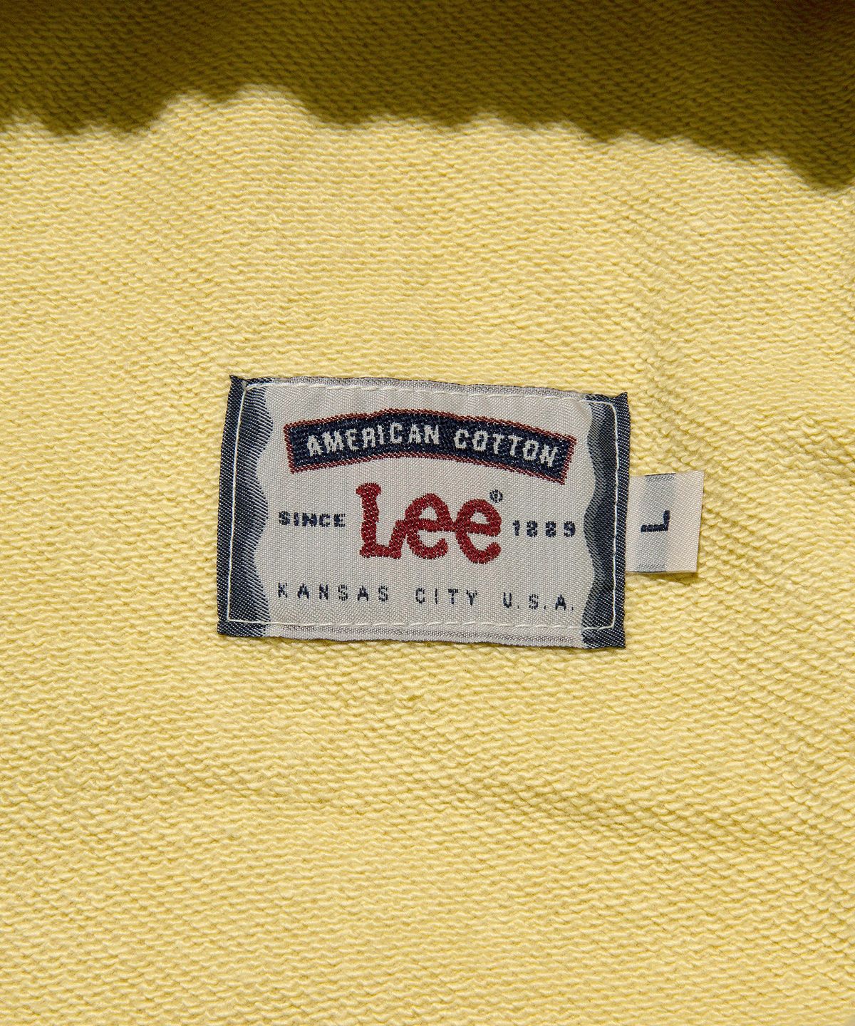 리(LEE) USA 라벨 코튼 스웻 팬츠 옐로우