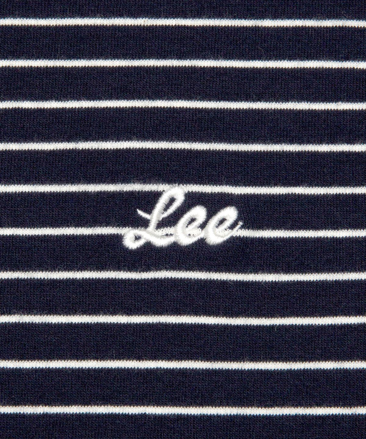 리(LEE) 우먼 스트라이프 티셔츠 네이비