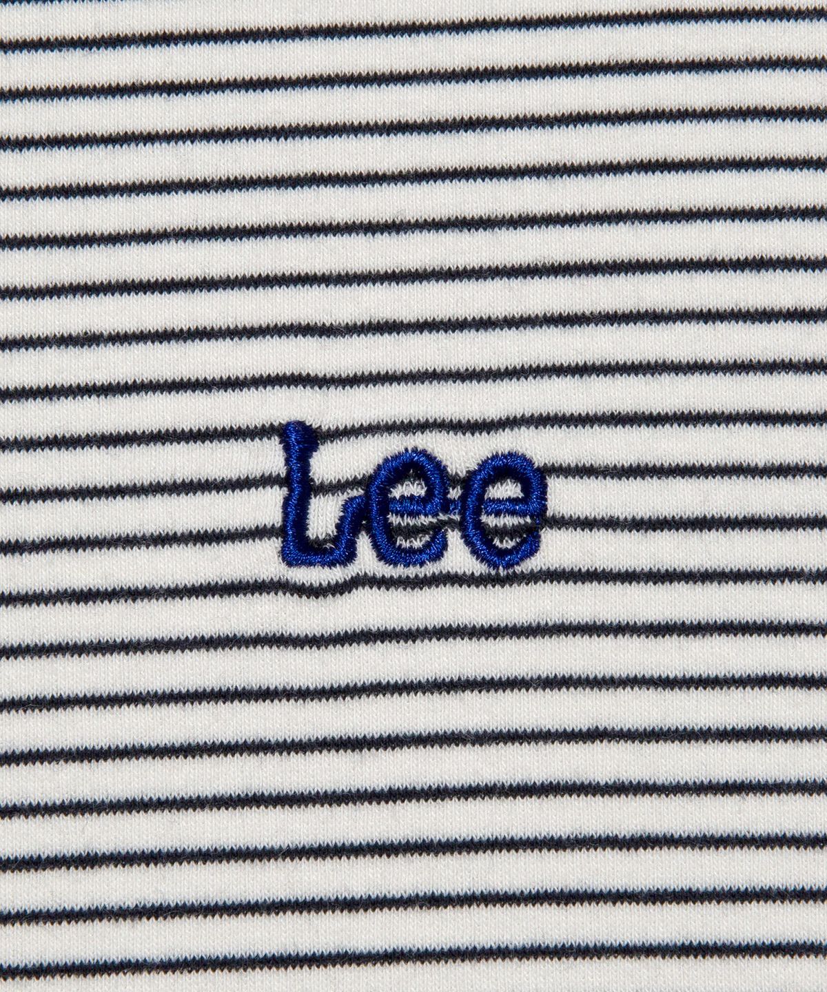 리(LEE) 베이직 스트라이프 긴팔 티셔츠 아이보리