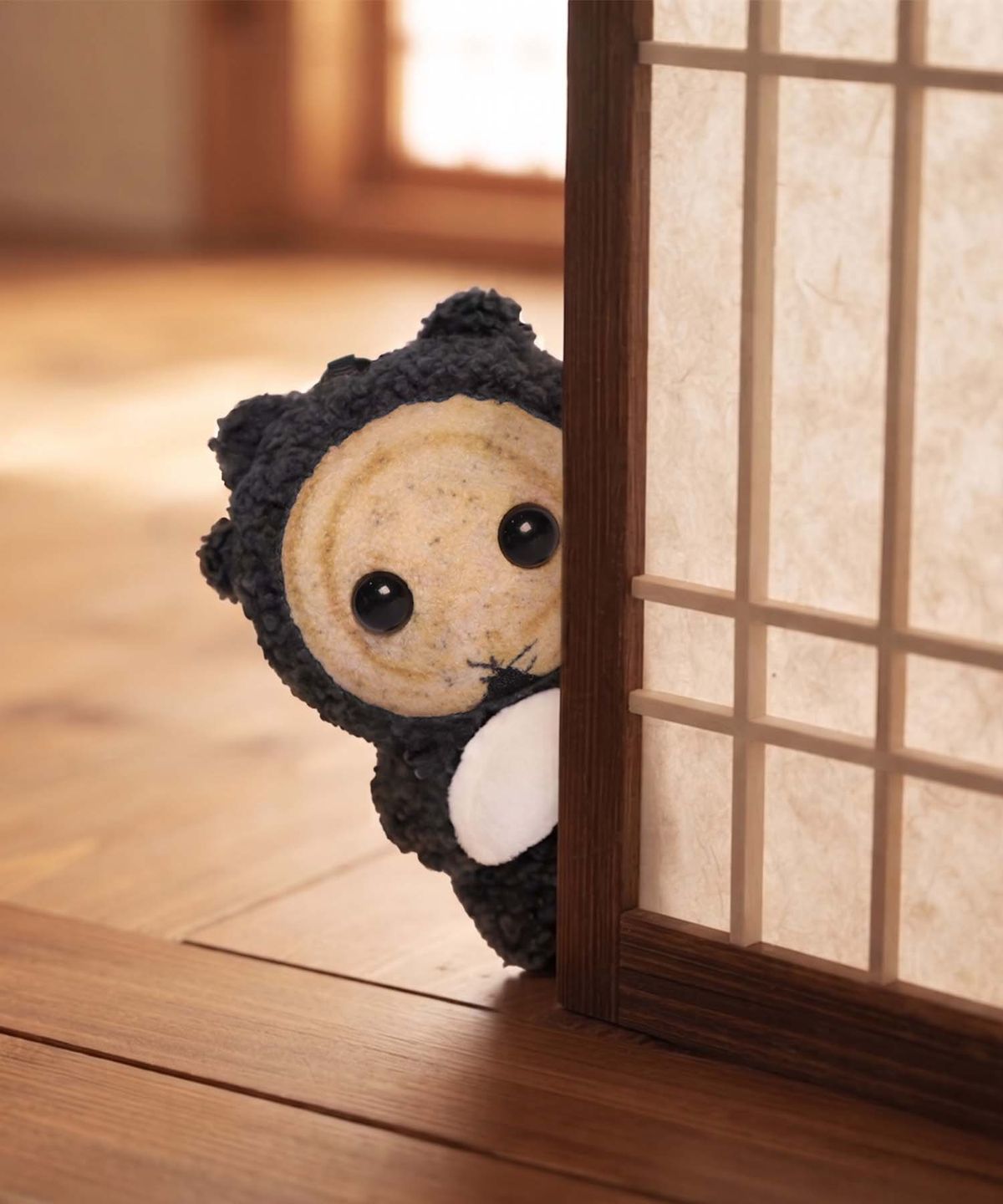 동궁(DONGGUNG) 꺼먹살이 인형키링 13cm