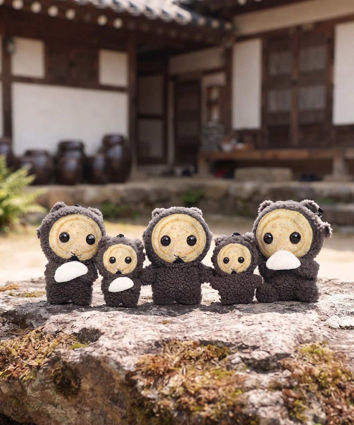 동궁(DONGGUNG) 꺼먹살이 인형키링 13cm