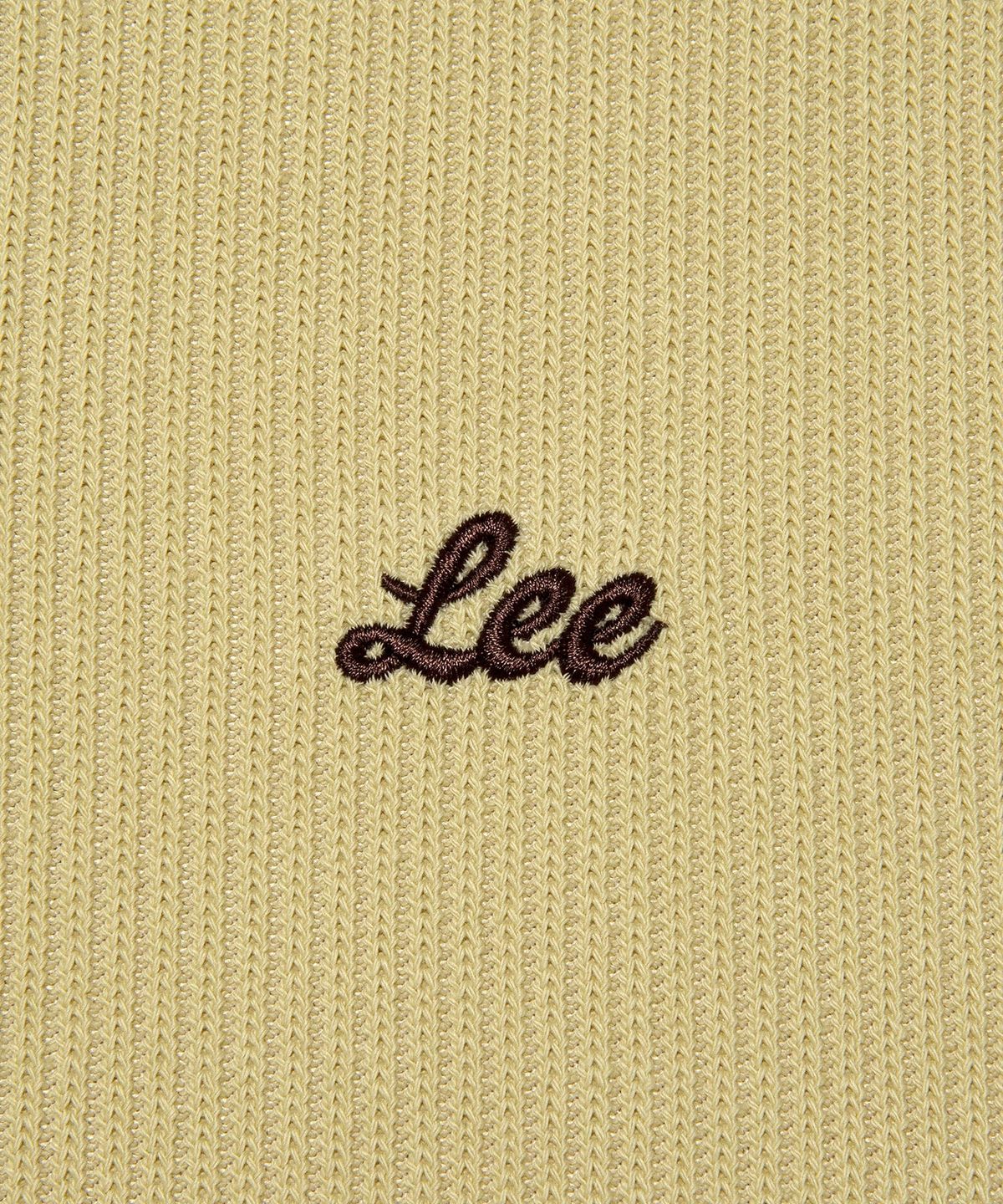 리(LEE) 우먼 니티드 트랙 집업 옐로우