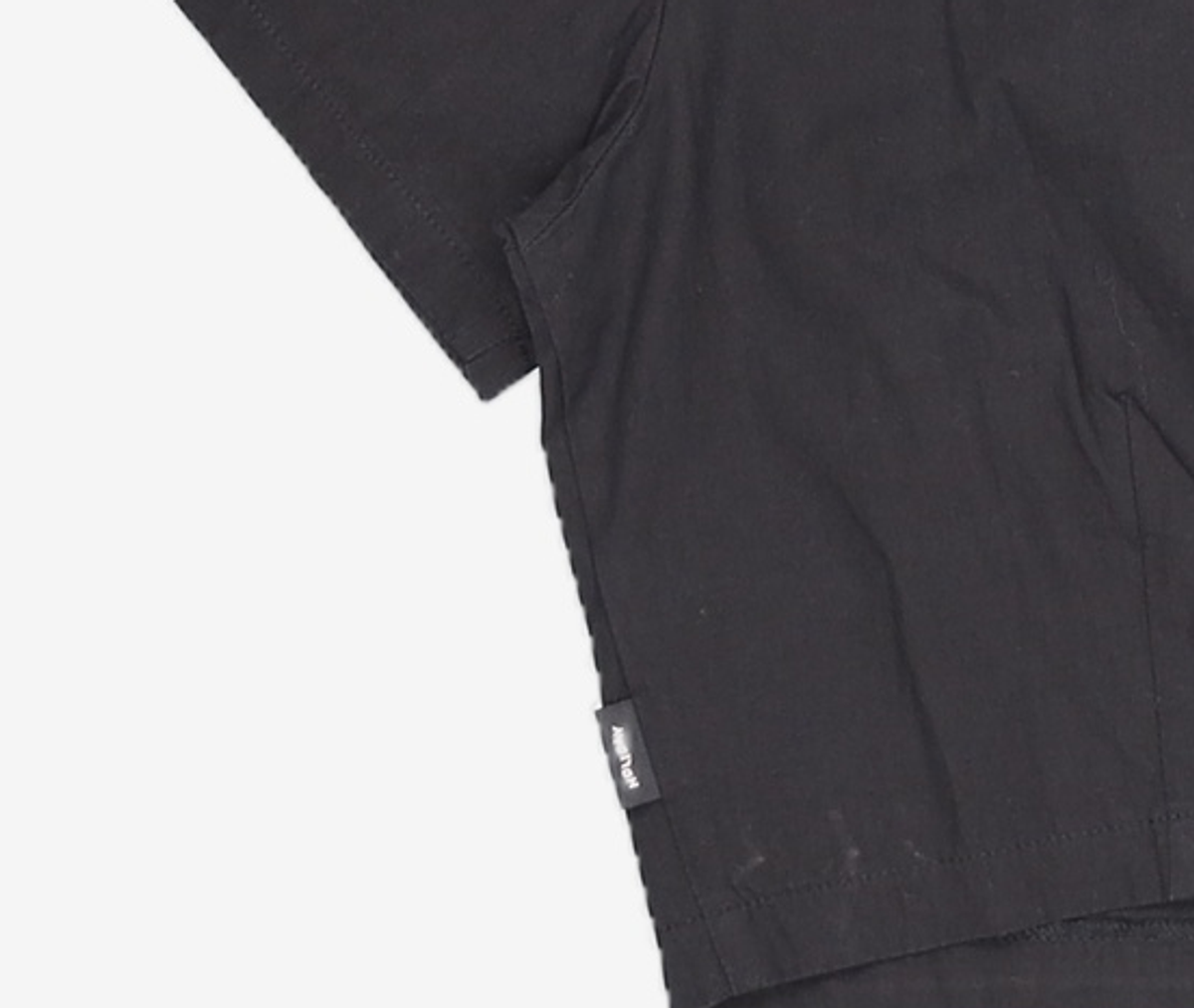 오디너리 홀리데이(ORDINARY HOLIDAY) 카라집업크롭셔츠 COLLAR CROP ZIP-UP SHIRT FREE