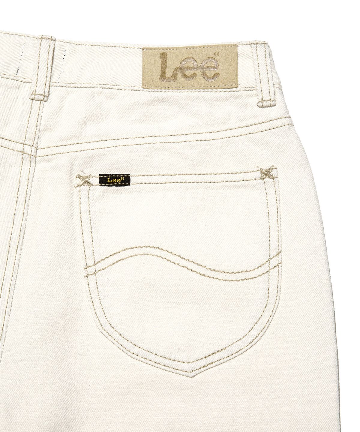 리(LEE) 우먼 스트레이트핏 데님 팬츠 에크루