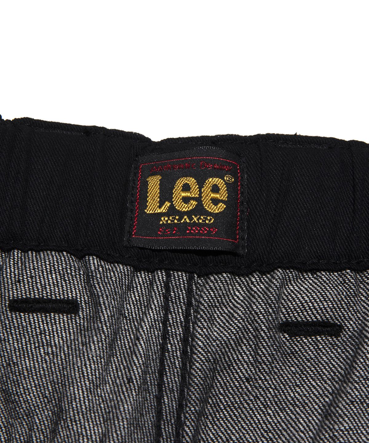 리(LEE) 이지 오피서 데님 팬츠 블랙