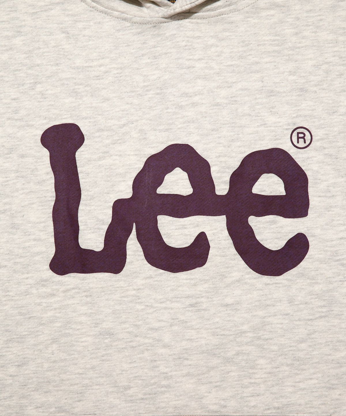 리(LEE) 빅 트위치 로고 후드 티셔츠 오트밀