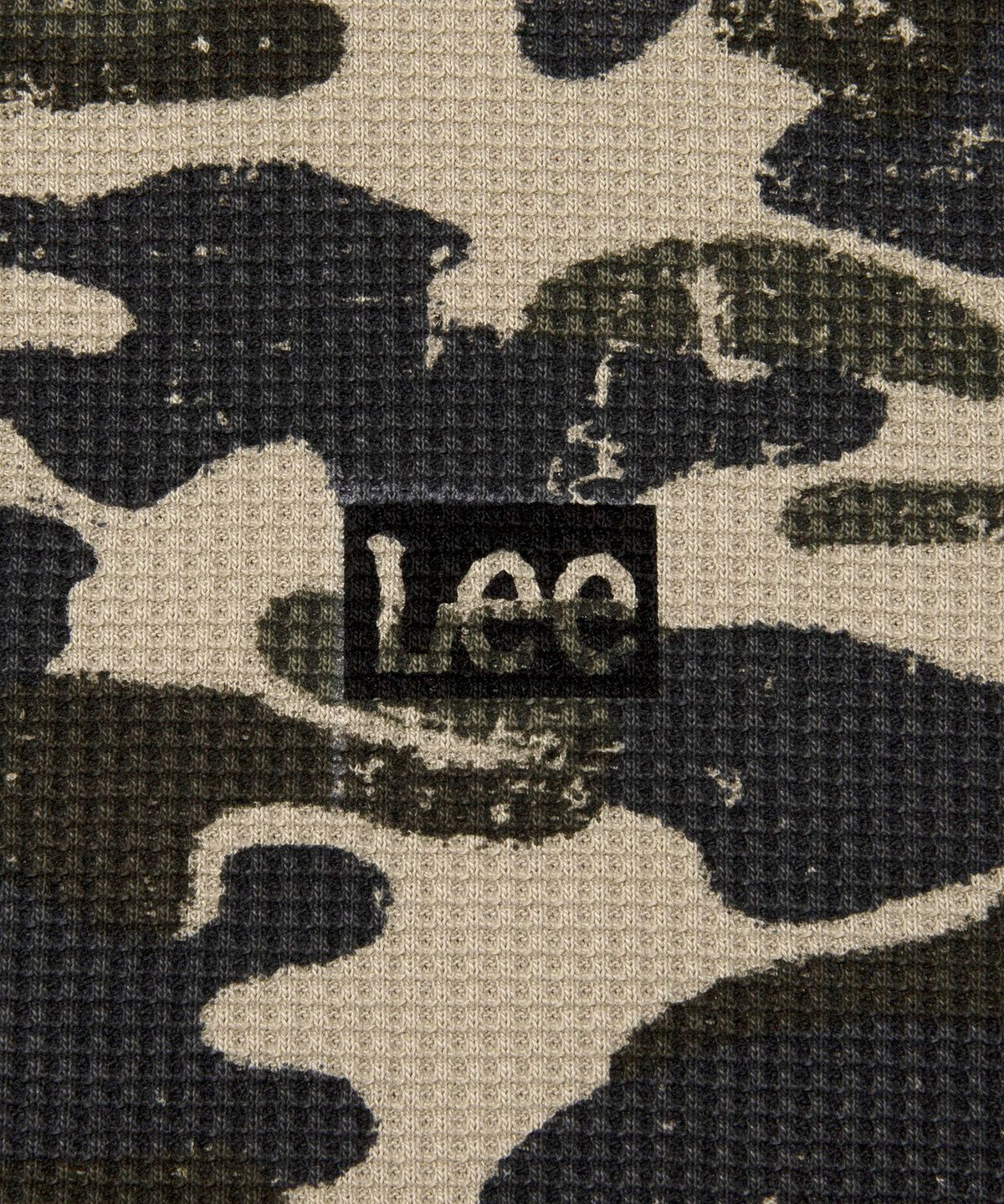 리(LEE) 와플 긴팔 티셔츠 카모플라쥬