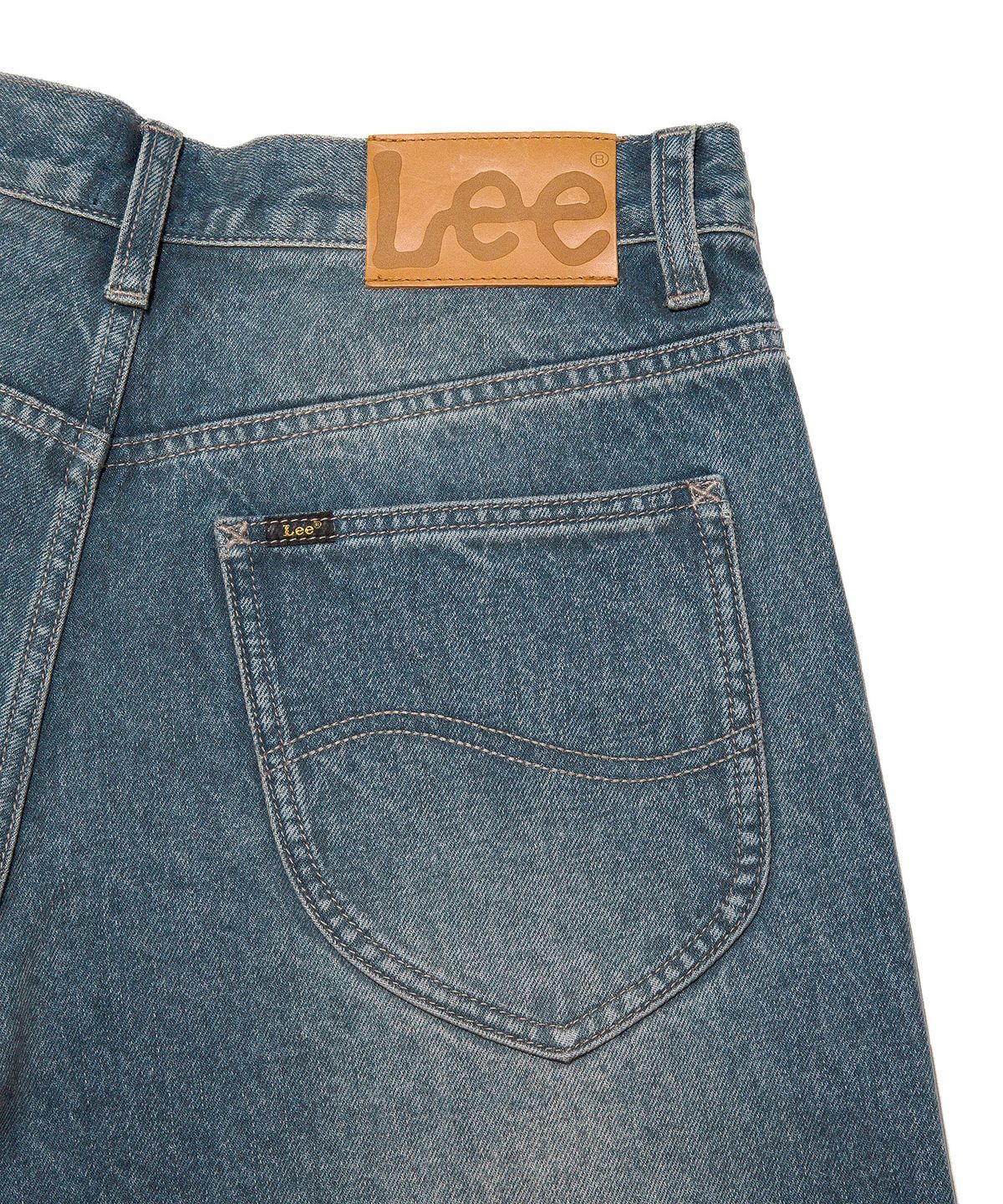 리(LEE) 맨 커브드핏 데님 팬츠 인디고 미듐