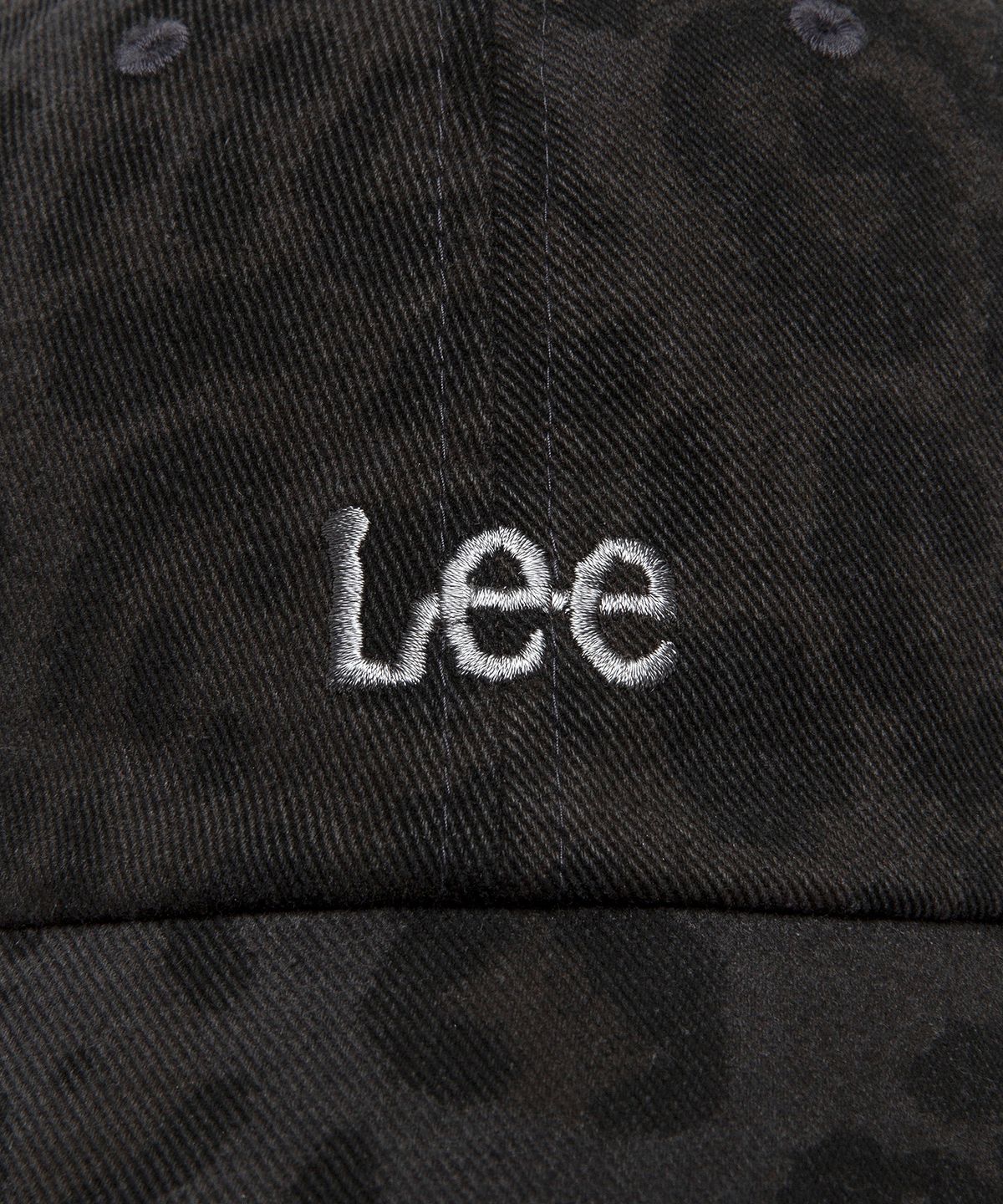 리(LEE) 스몰 트위치 로고 코튼 볼캡 레오파드