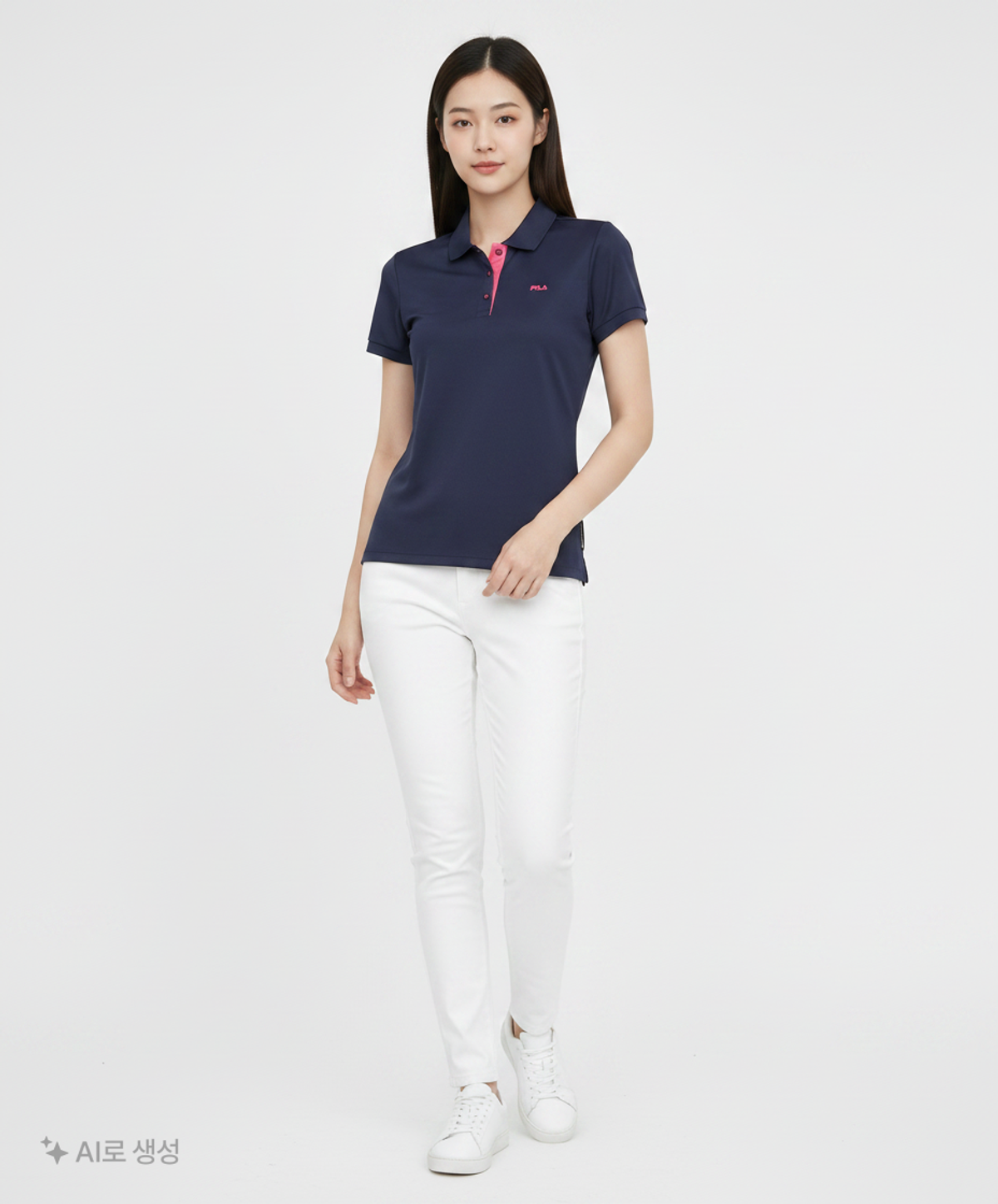 휠라(FILA) 피케/카라 티셔츠 90