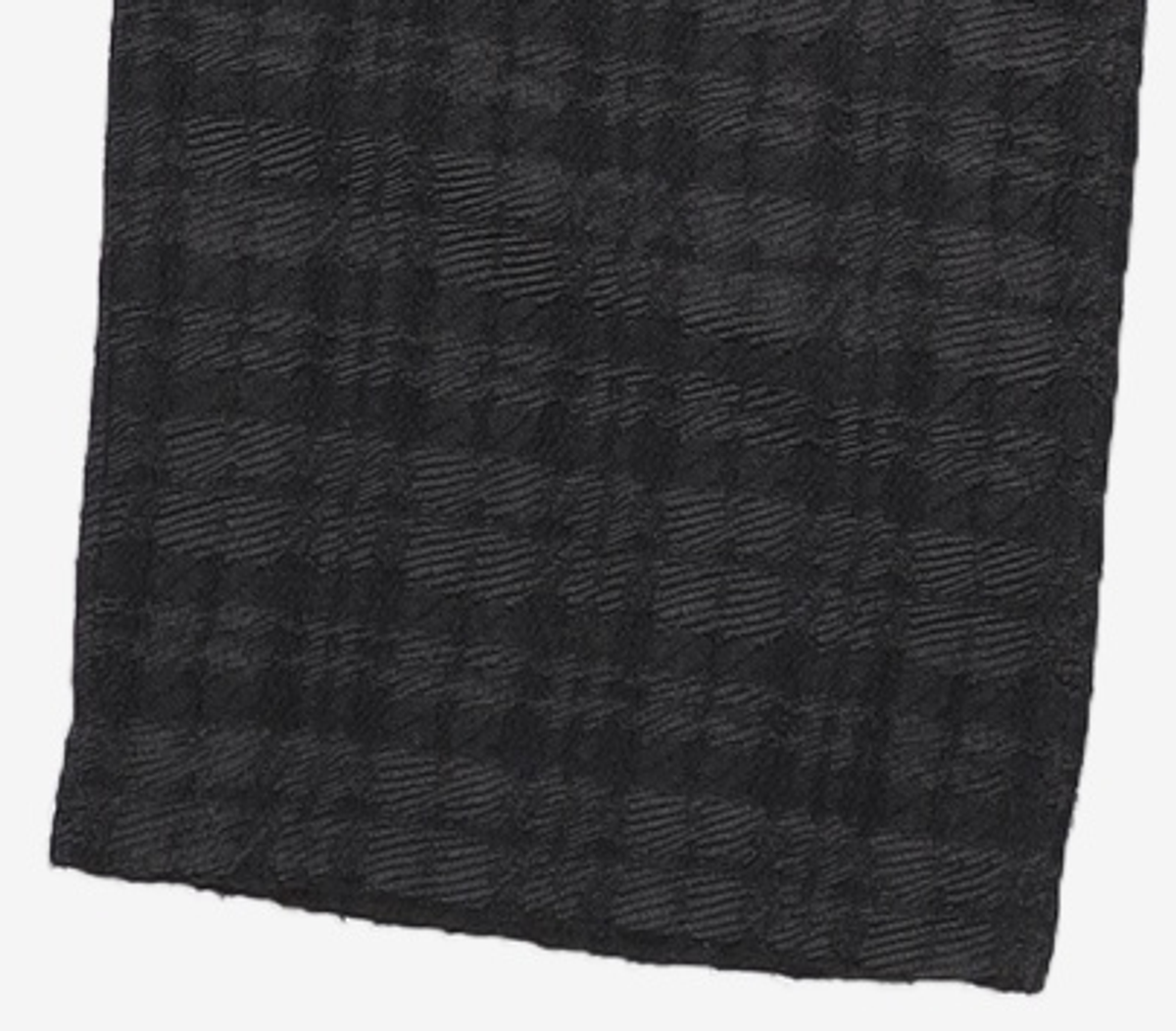 소신(SOCIN) Plaid Jacquard Wide Pants (Black) S