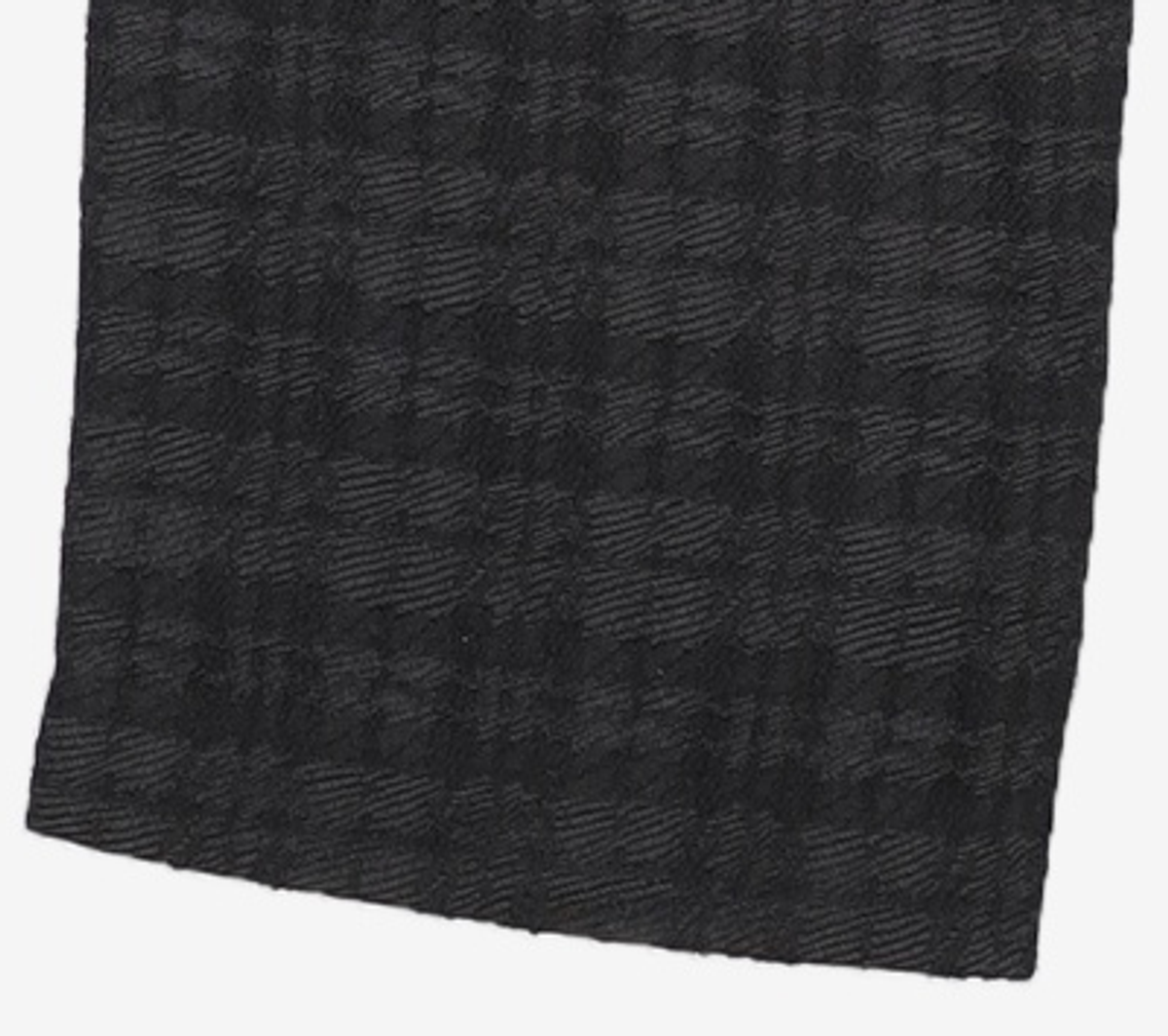 소신(SOCIN) Plaid Jacquard Wide Pants (Black) S